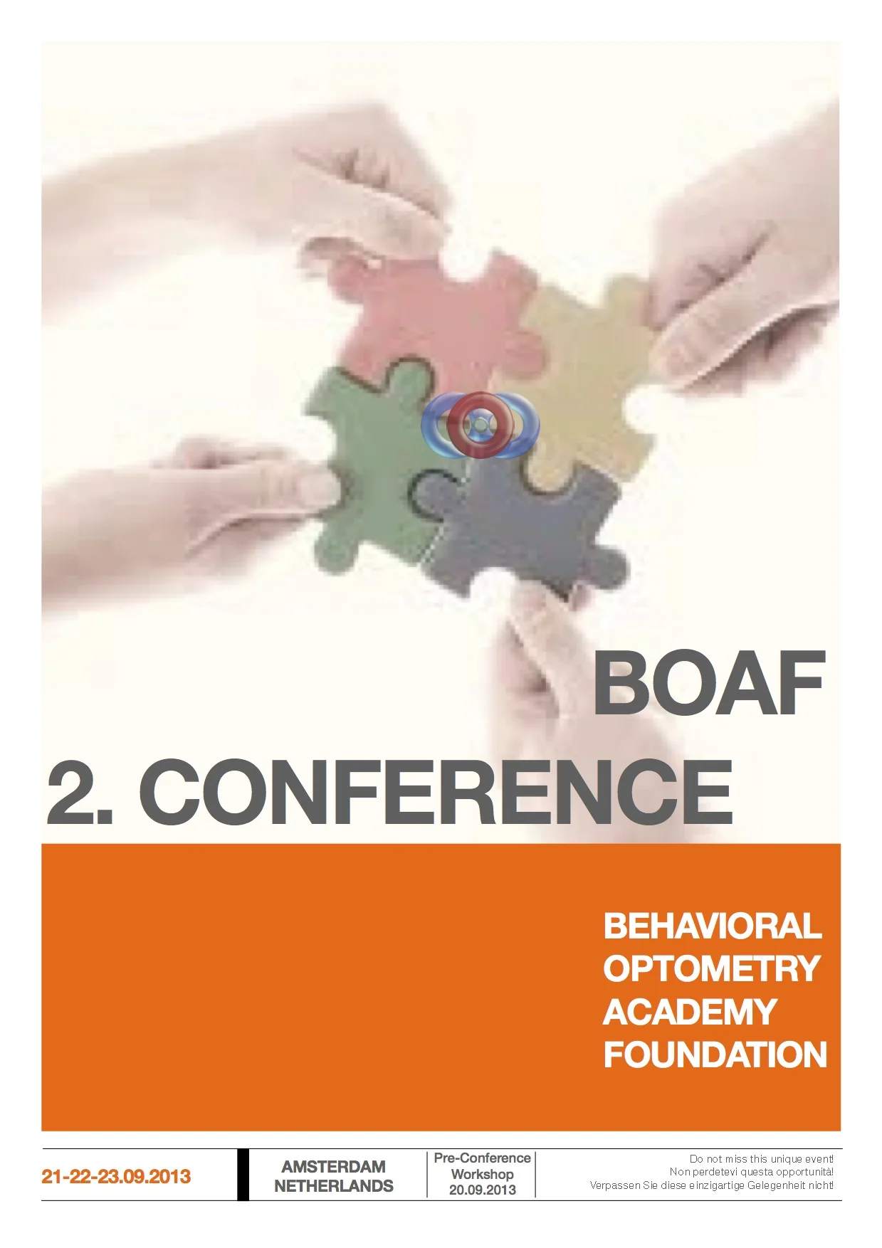 2nd BOAF Annual Conference Amsterdam 2013