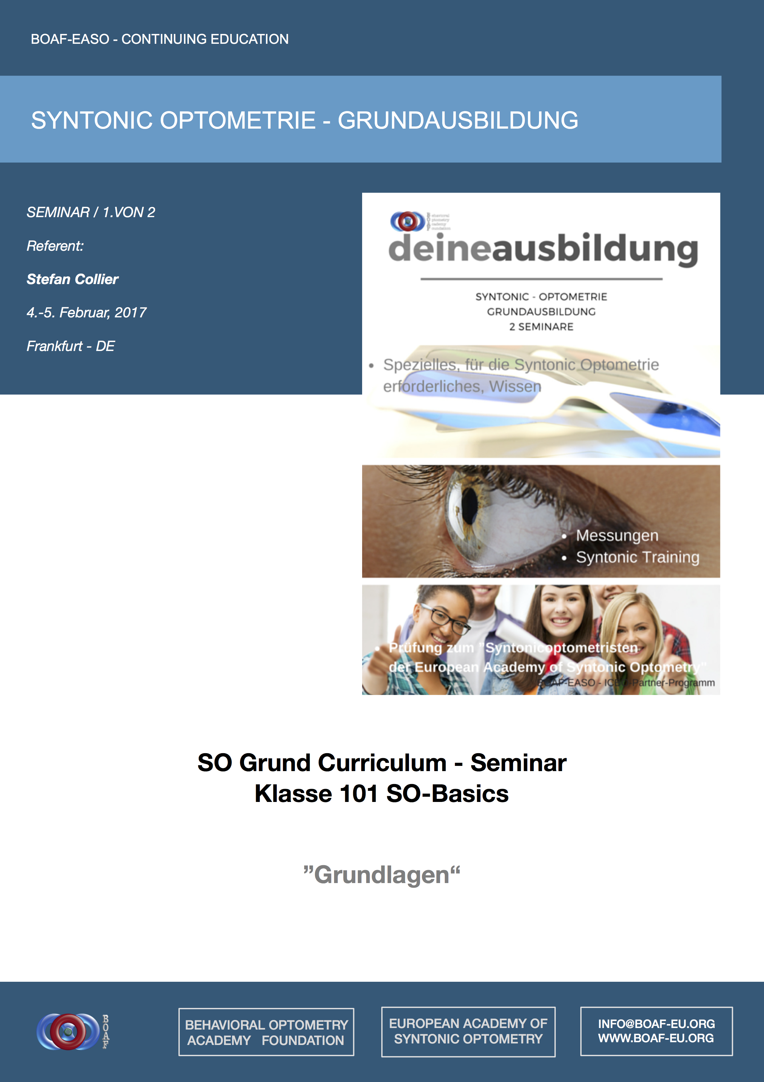 BOAF-Curriculum - Education Brochure - German --->