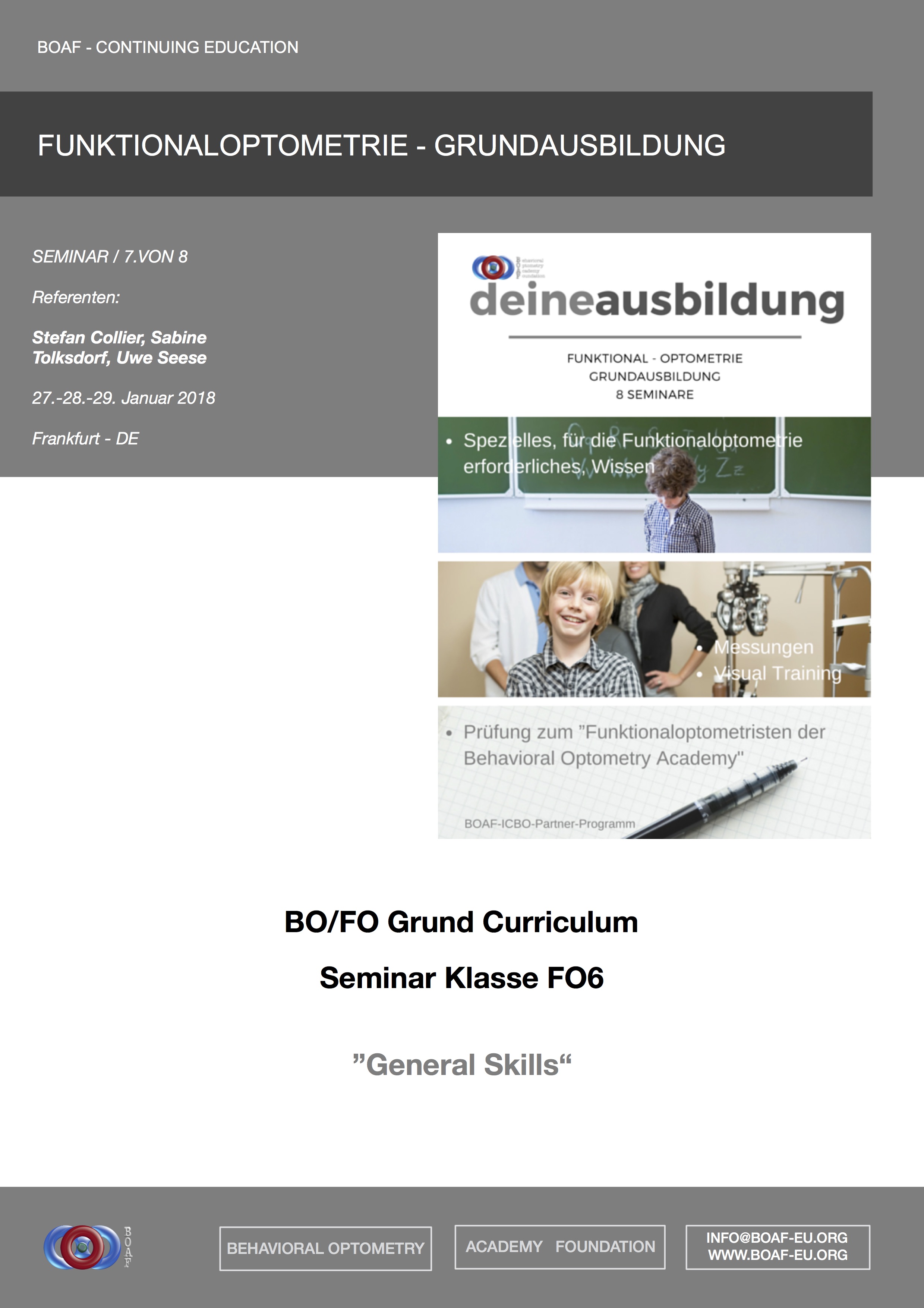 BOAF-Curriculum - Education Brochure - German --->