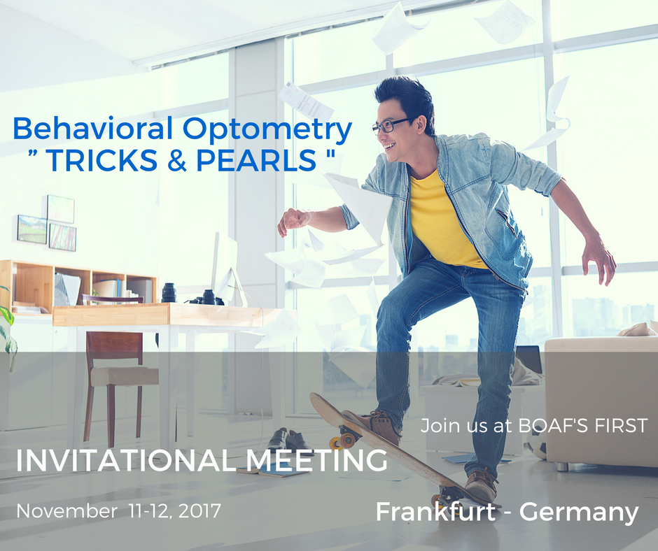 BOAF's First INVITATIONAL MEETING