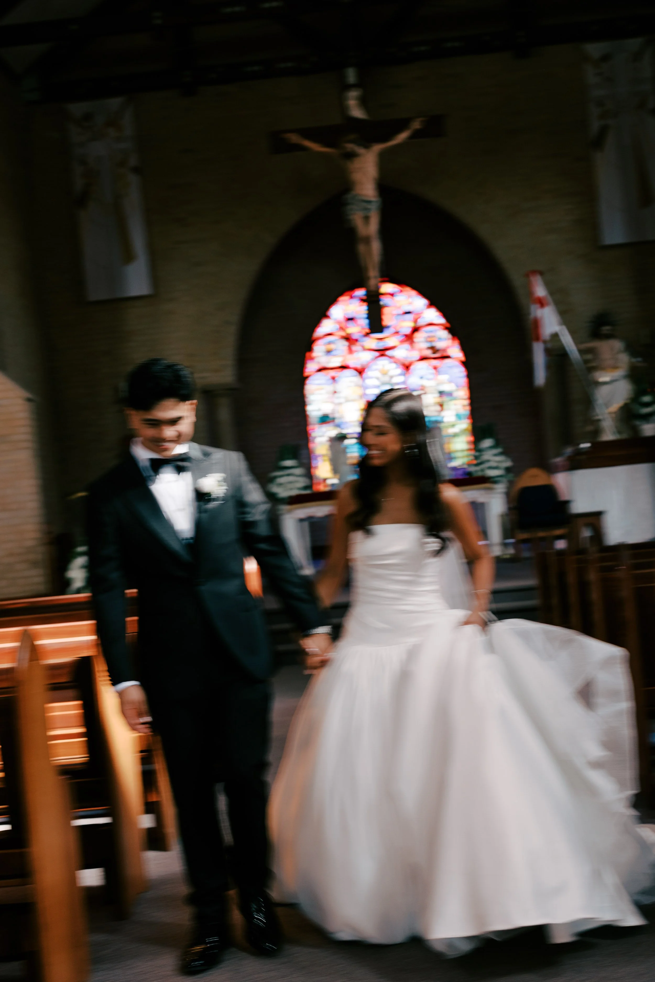One Venue, Three Hours: Infinite Variety at E&amp;N’s Church Wedding
