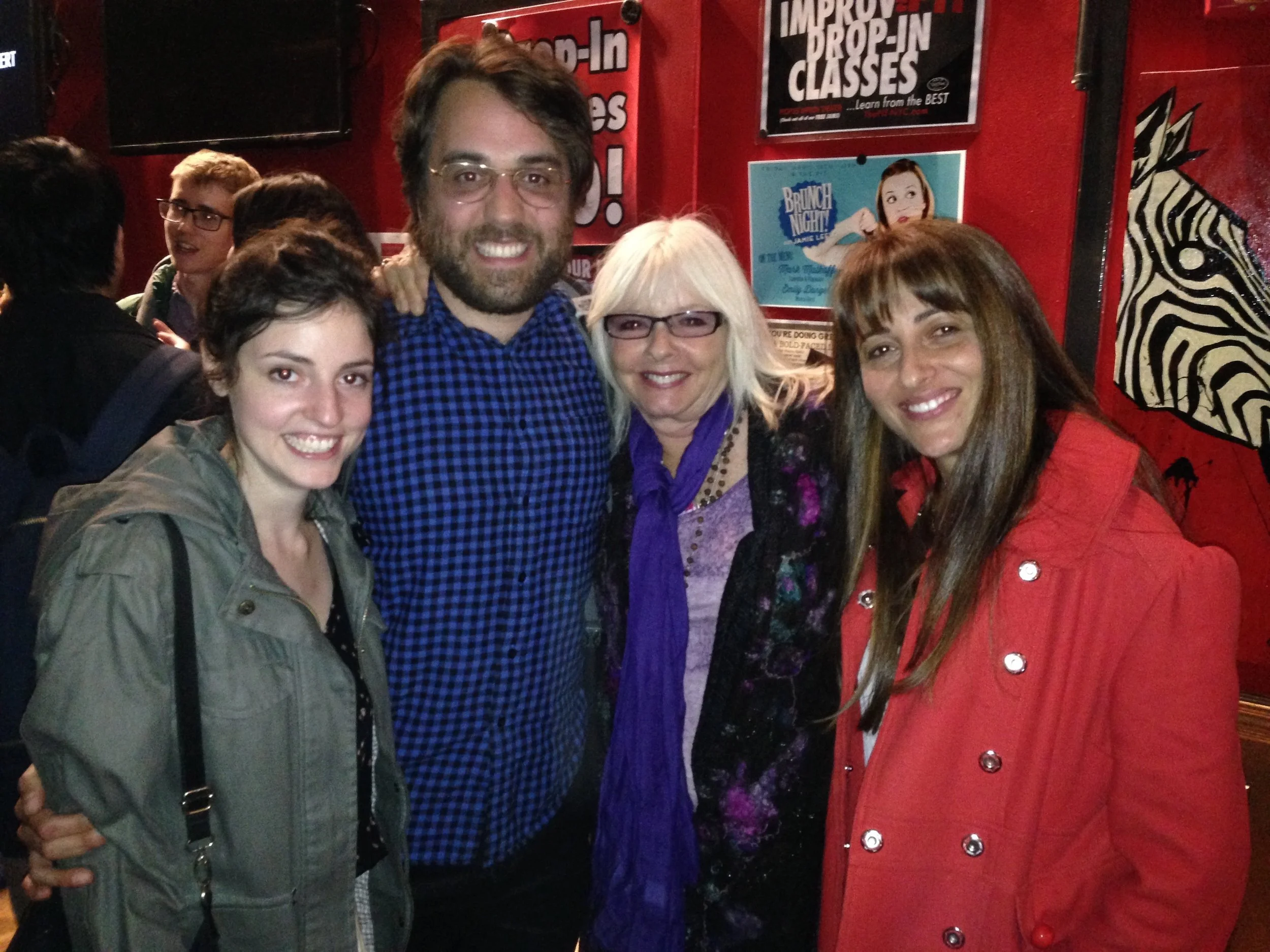 I got to live in the same city as my brother for seven years. He met lovely Hannah, and I got to live in the same city as her too. And that’s my mom.