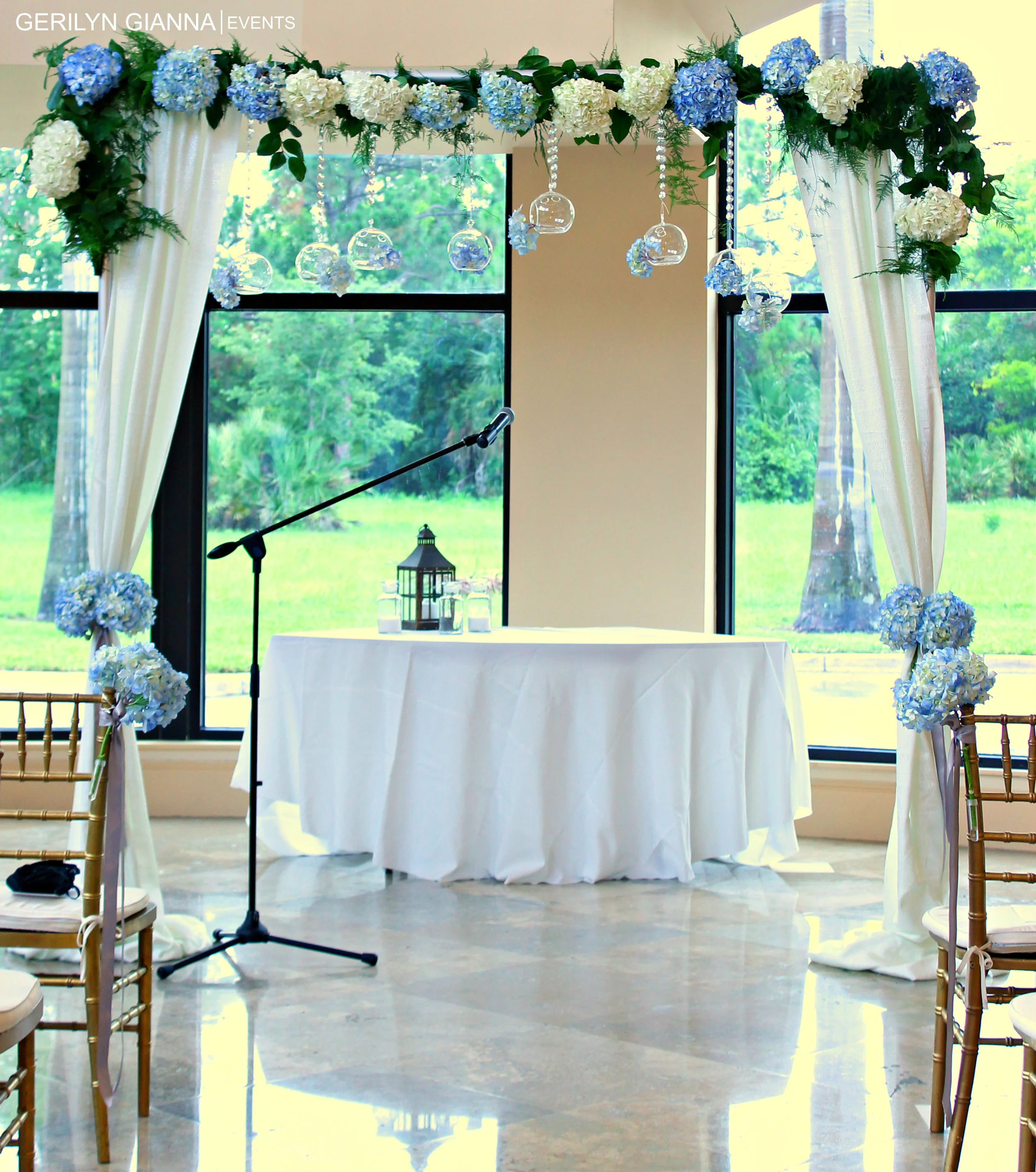 A Wedding at The Borland Center for Performing Arts in Palm Beach Gardens | Gerilyn Gianna Event and Floral Design