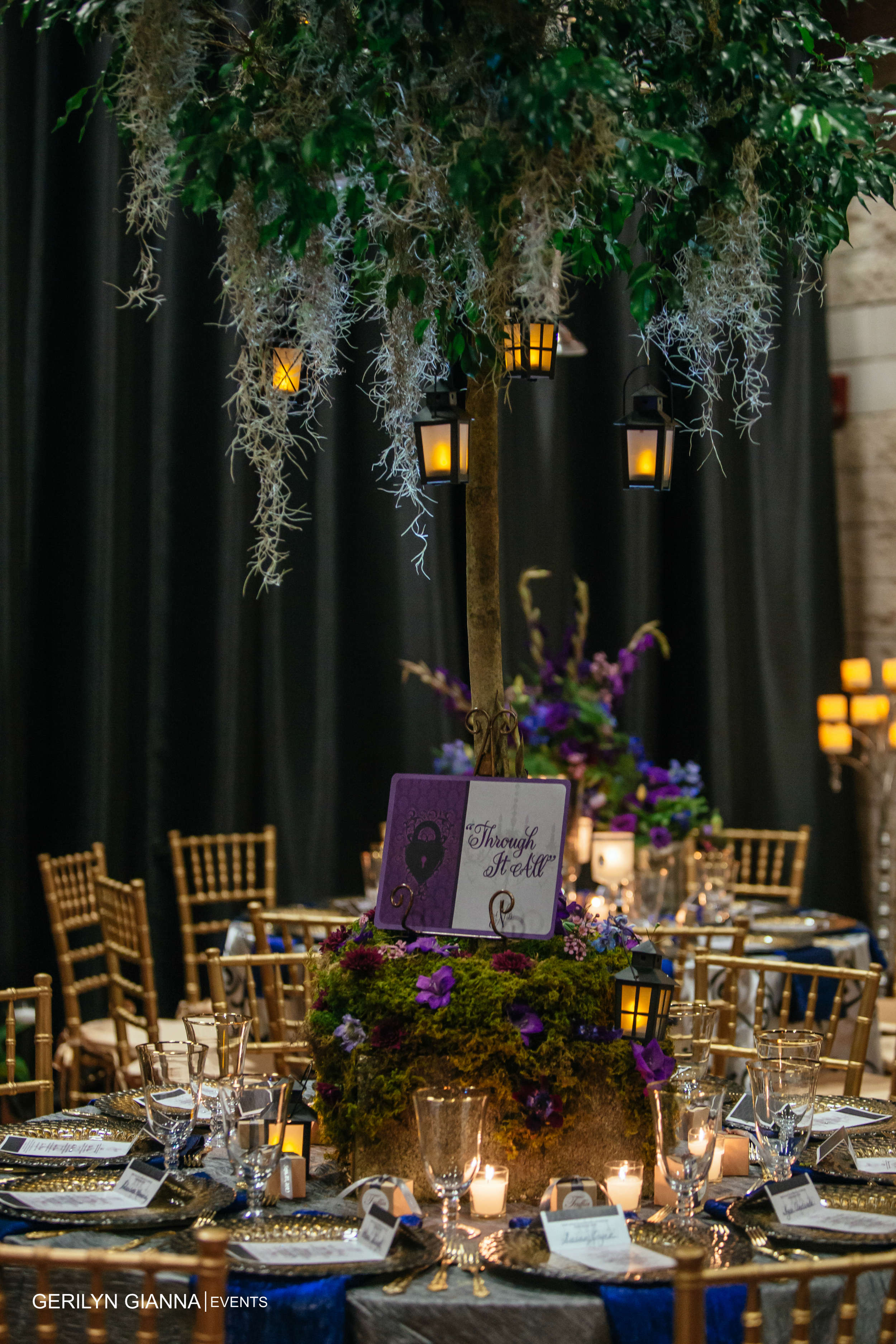 Gerilyn Gianna Event and Floral Design | Wedding at The Borland Center for Performing Arts | Medieval Wedding Theme | Robert Madrid Photography