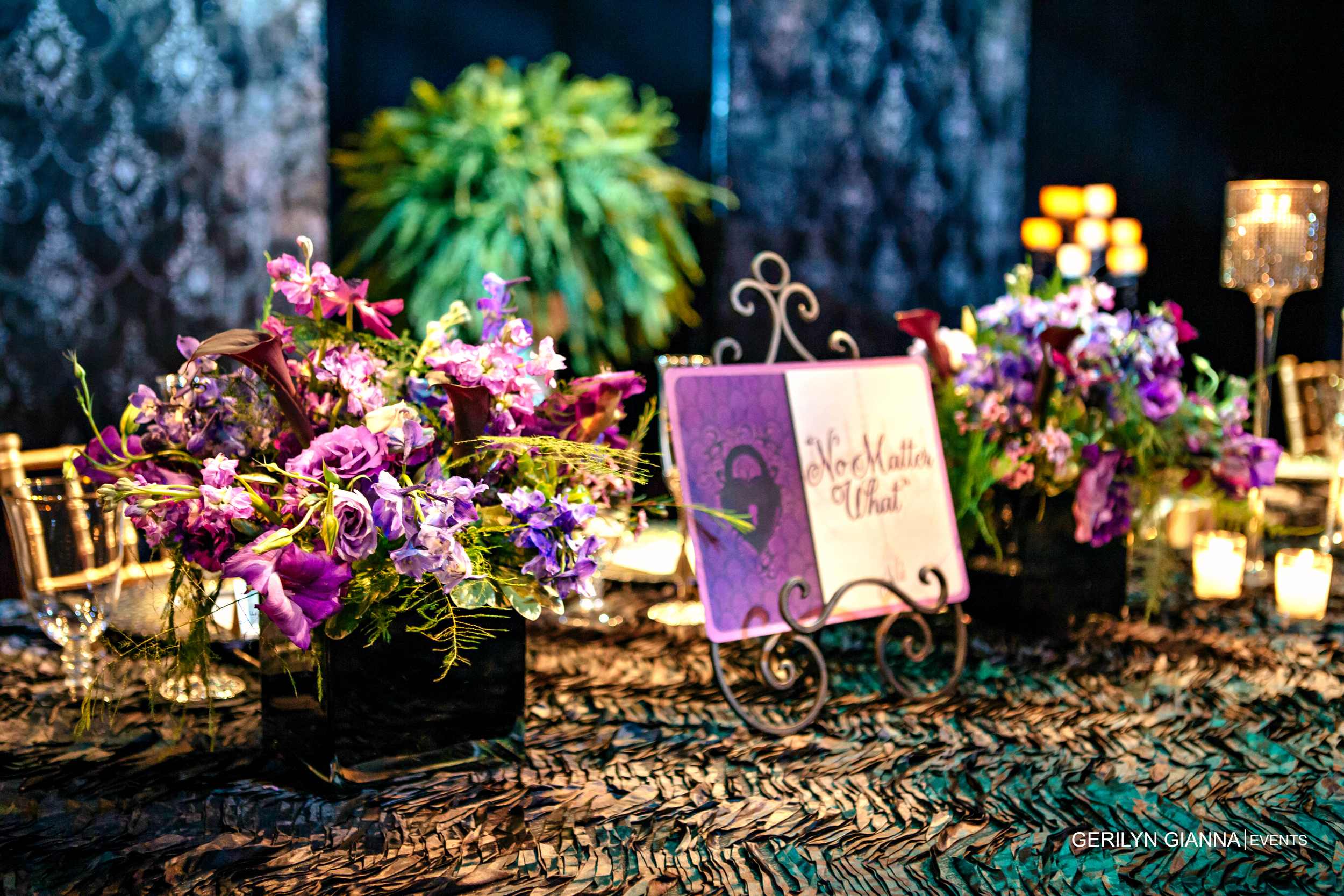 Gerilyn Gianna Event and Floral Design | Wedding at The Borland Center for Performing Arts | Medieval Wedding Theme | Robert Madrid Photography