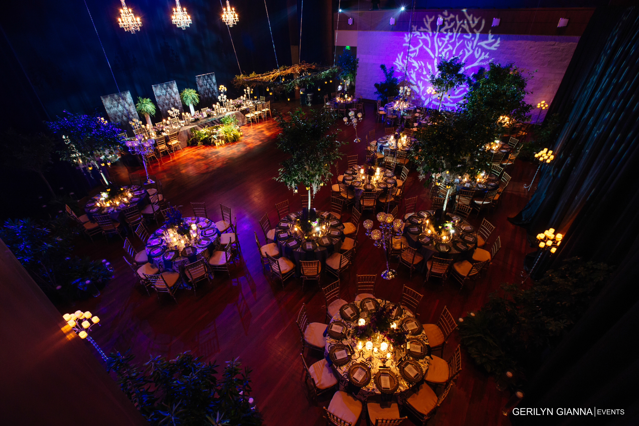 Gerilyn Gianna Event and Floral Design | Wedding at The Borland Center for Performing Arts | Medieval Wedding Theme | Robert Madrid Photography