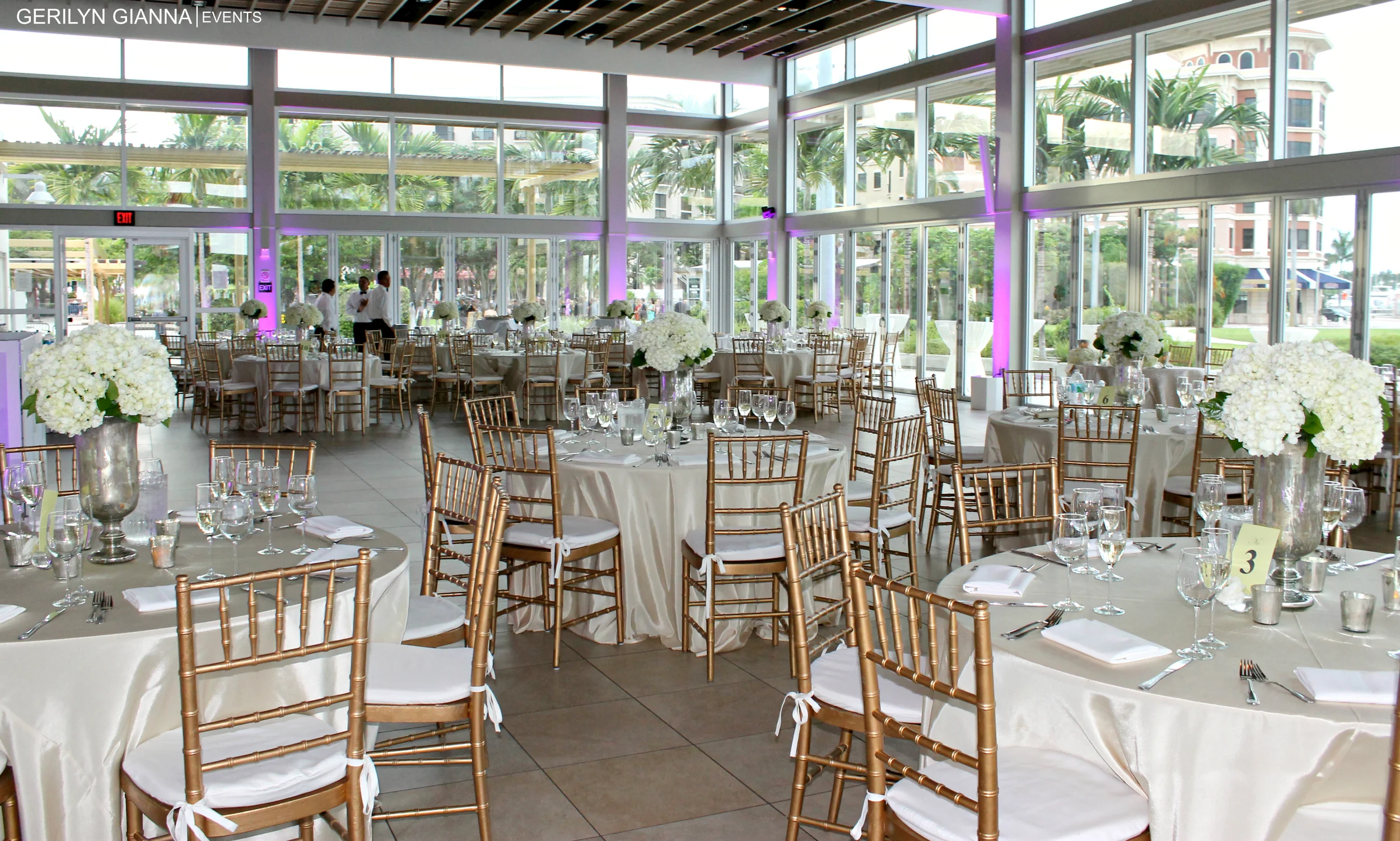 West Palm Beach Waterfront Pavilion Reception