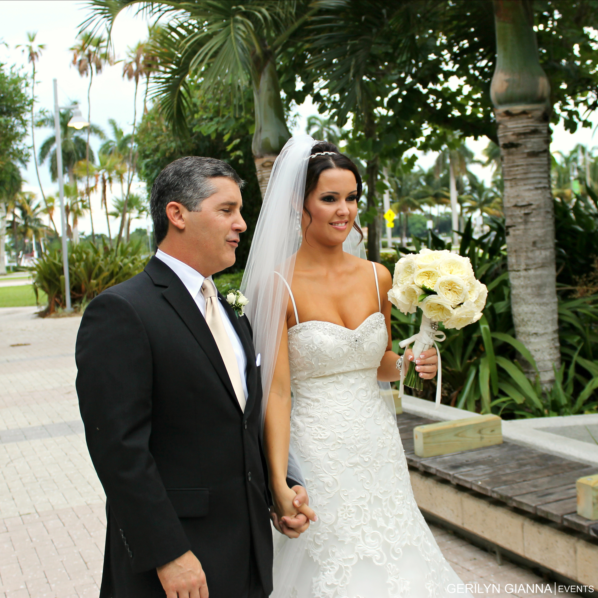 West Palm Beach Waterfront Pavilion Reception | Gerilyn Gianna Event and Floral Design 