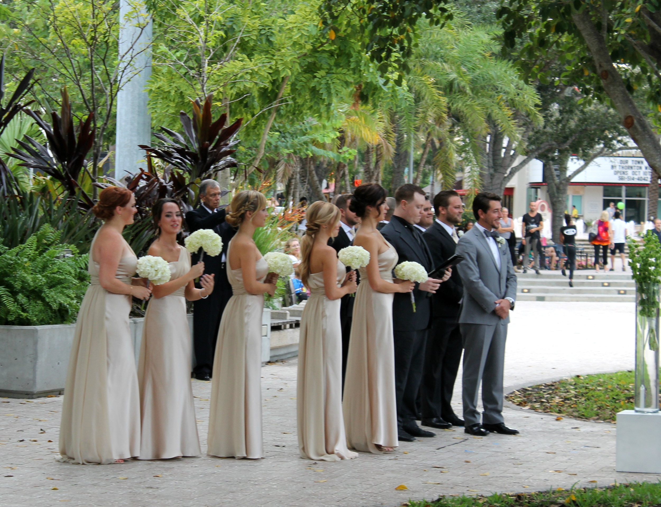 West Palm Beach Waterfront Pavilion Reception | Gerilyn Gianna Event and Floral Design 