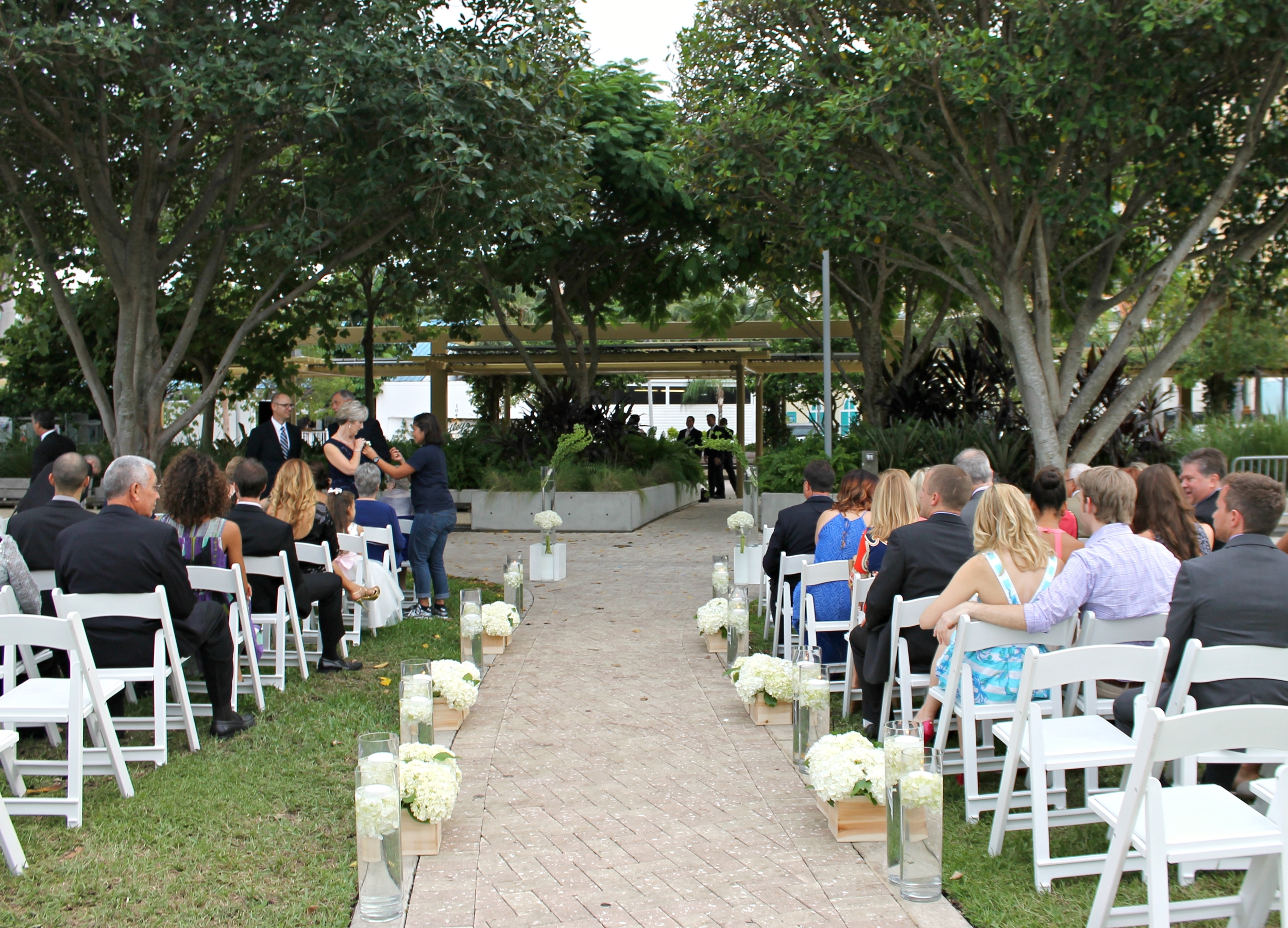 West Palm Beach Waterfront Pavilion Reception | Gerilyn Gianna Event and Floral Design 