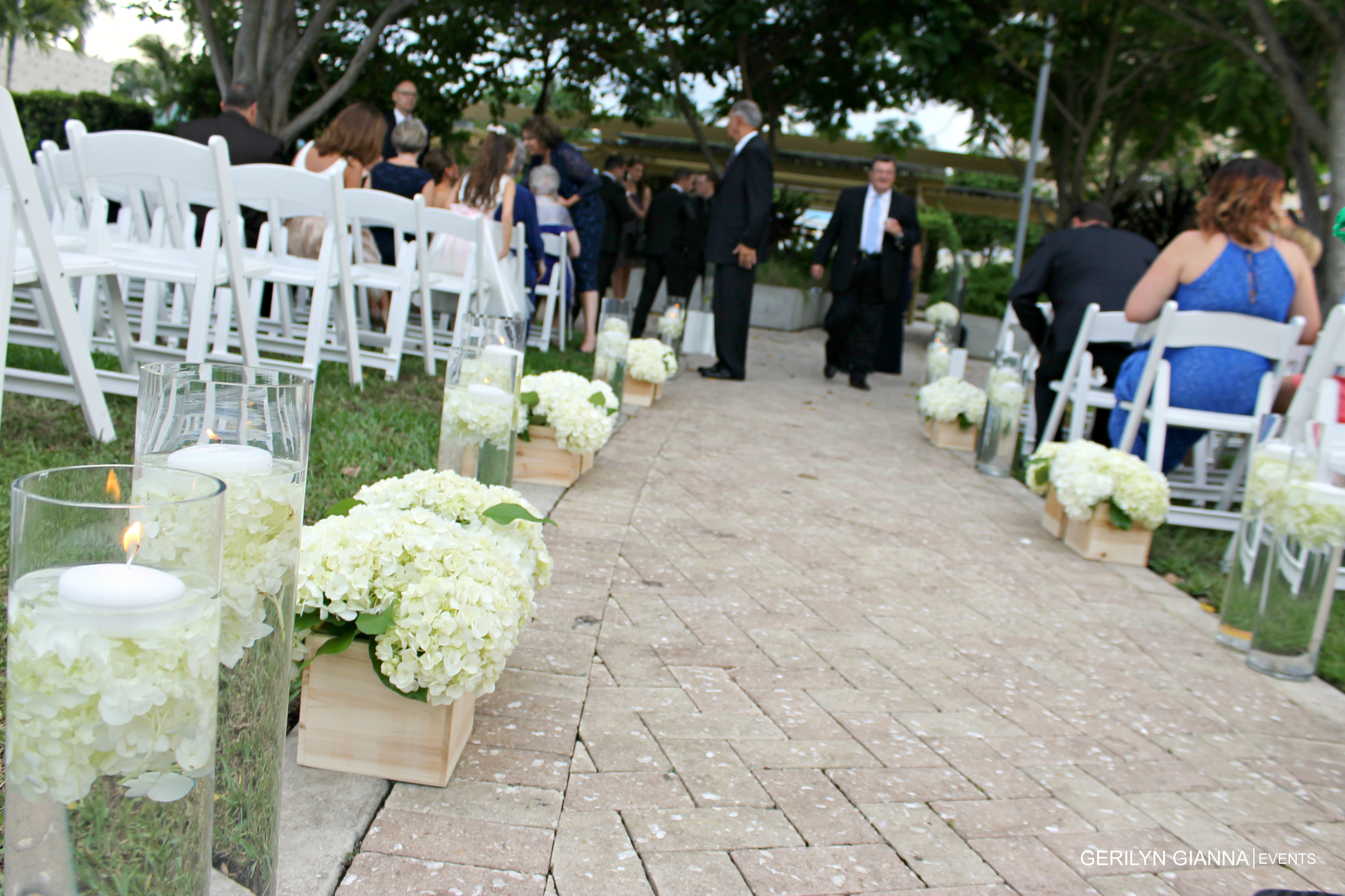 West Palm Beach Waterfront Pavilion Reception | Gerilyn Gianna Event and Floral Design 