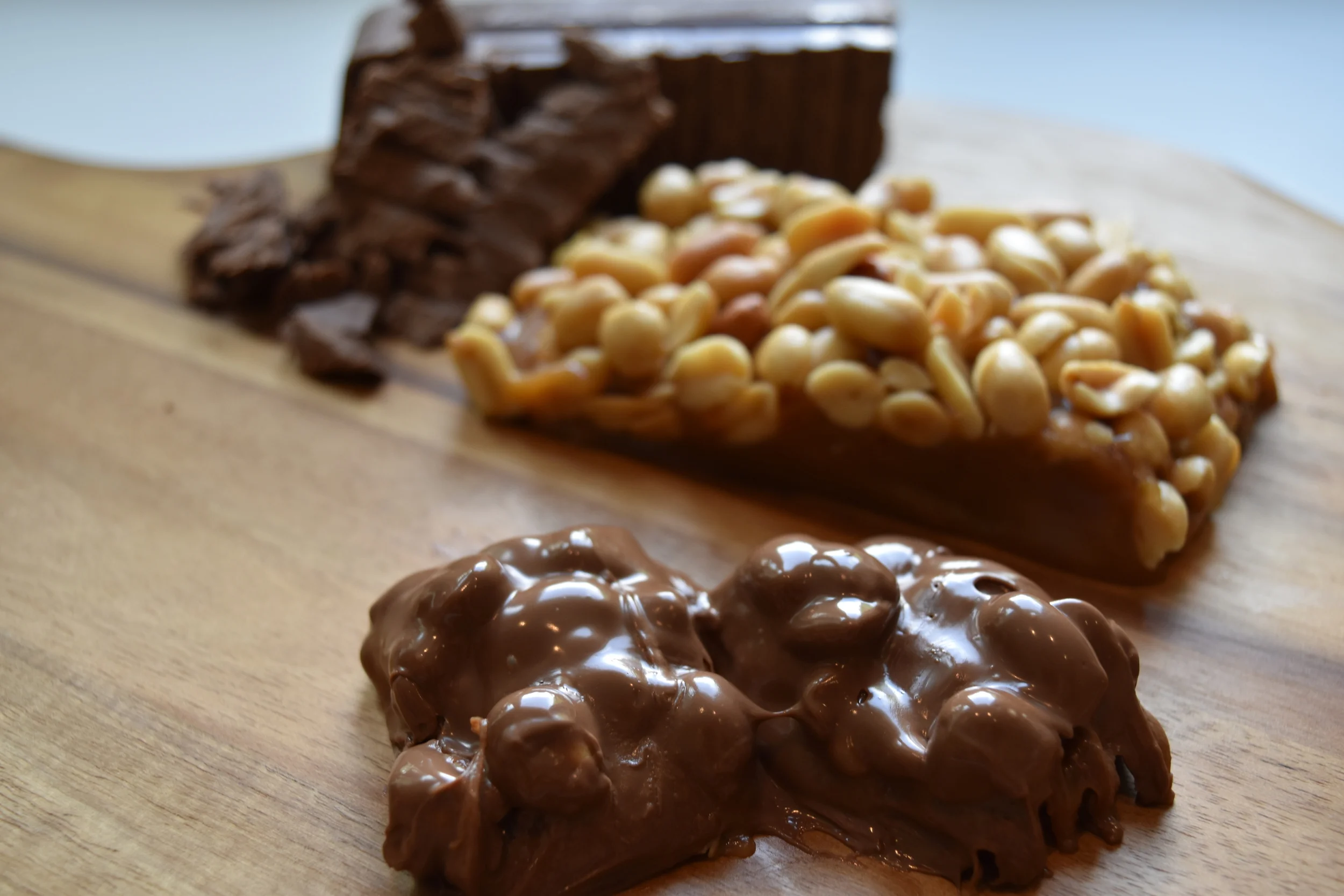 Peanut Caramel Clusters