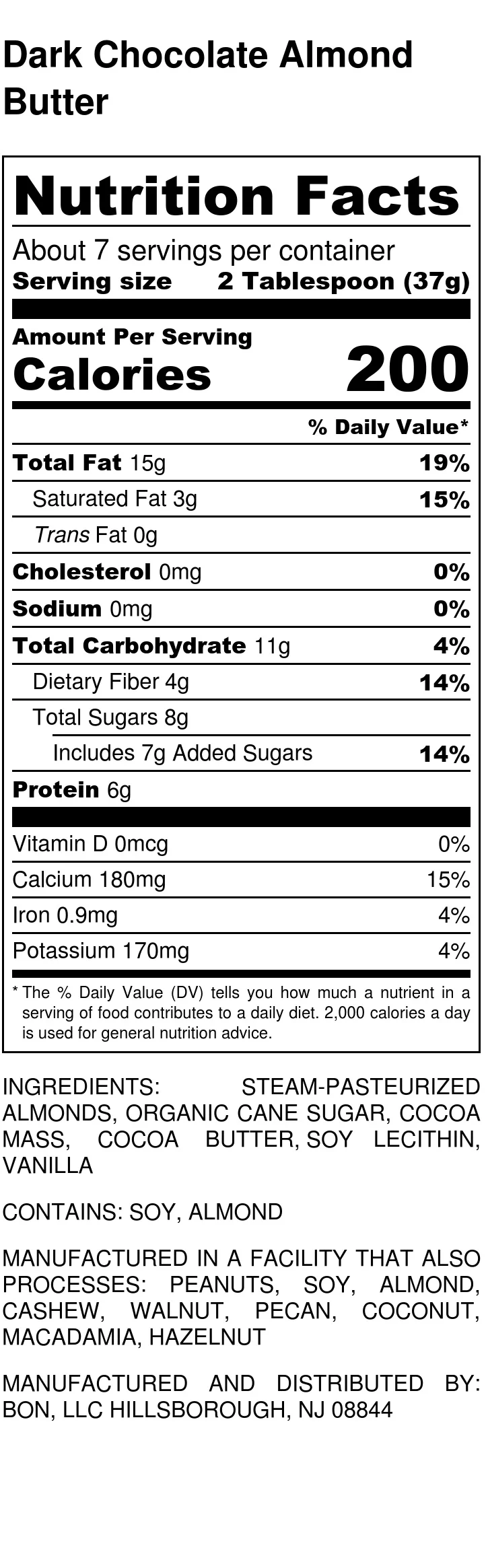 Dark Chocolate Almond Butter - Nutrition Label.jpg