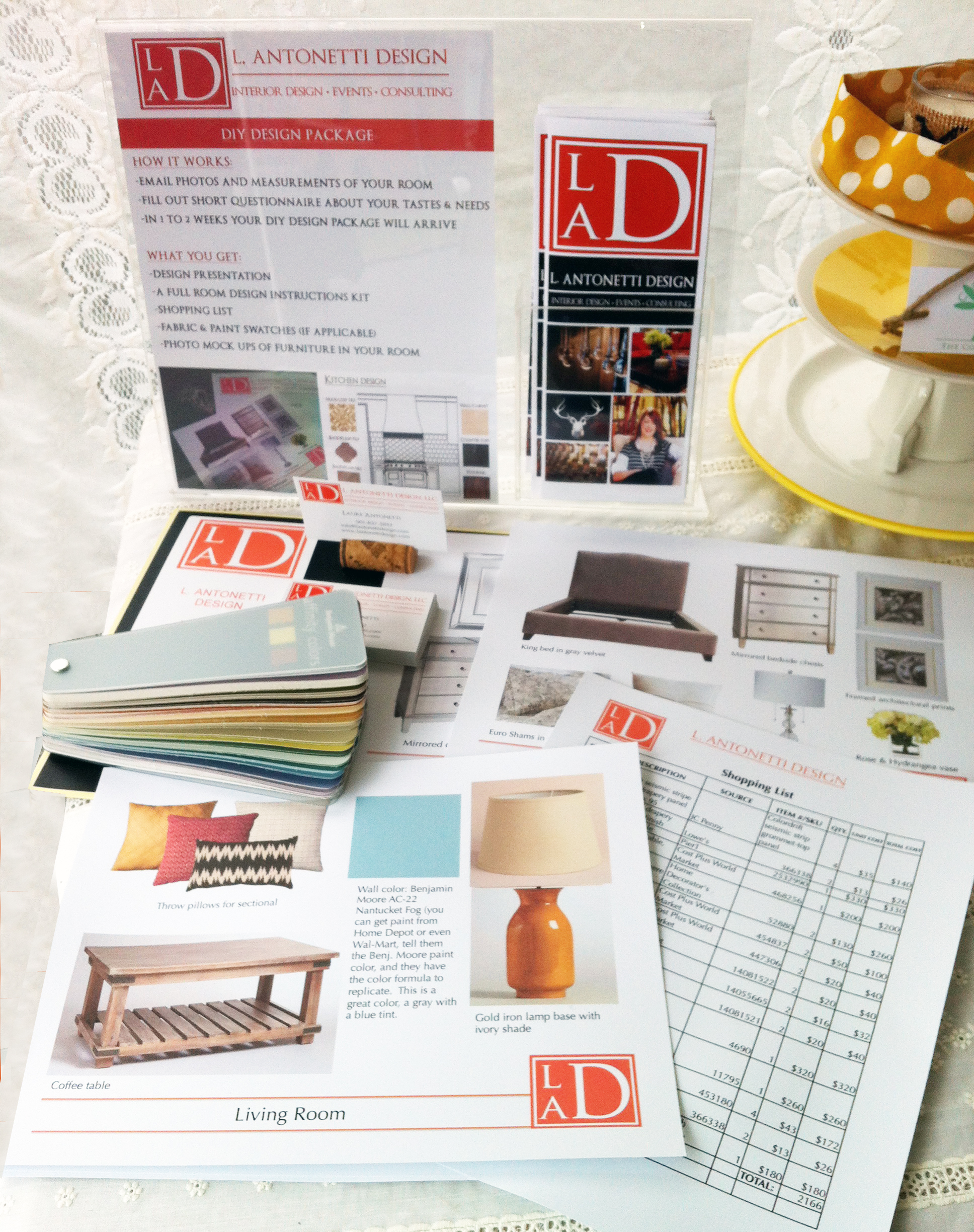 Example DIY design plan