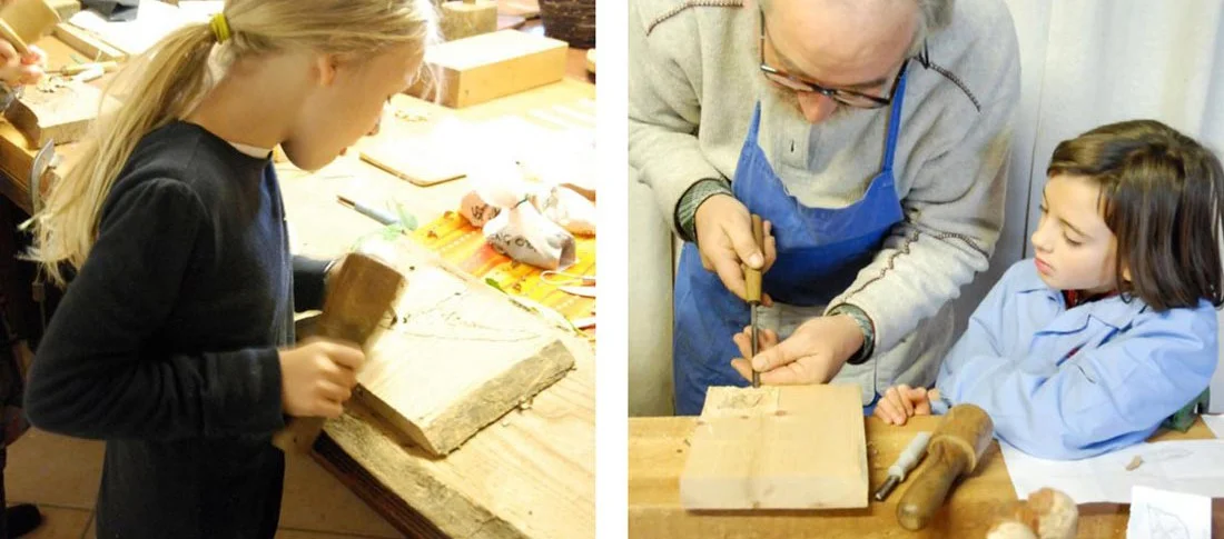 I laboratori nel Podere