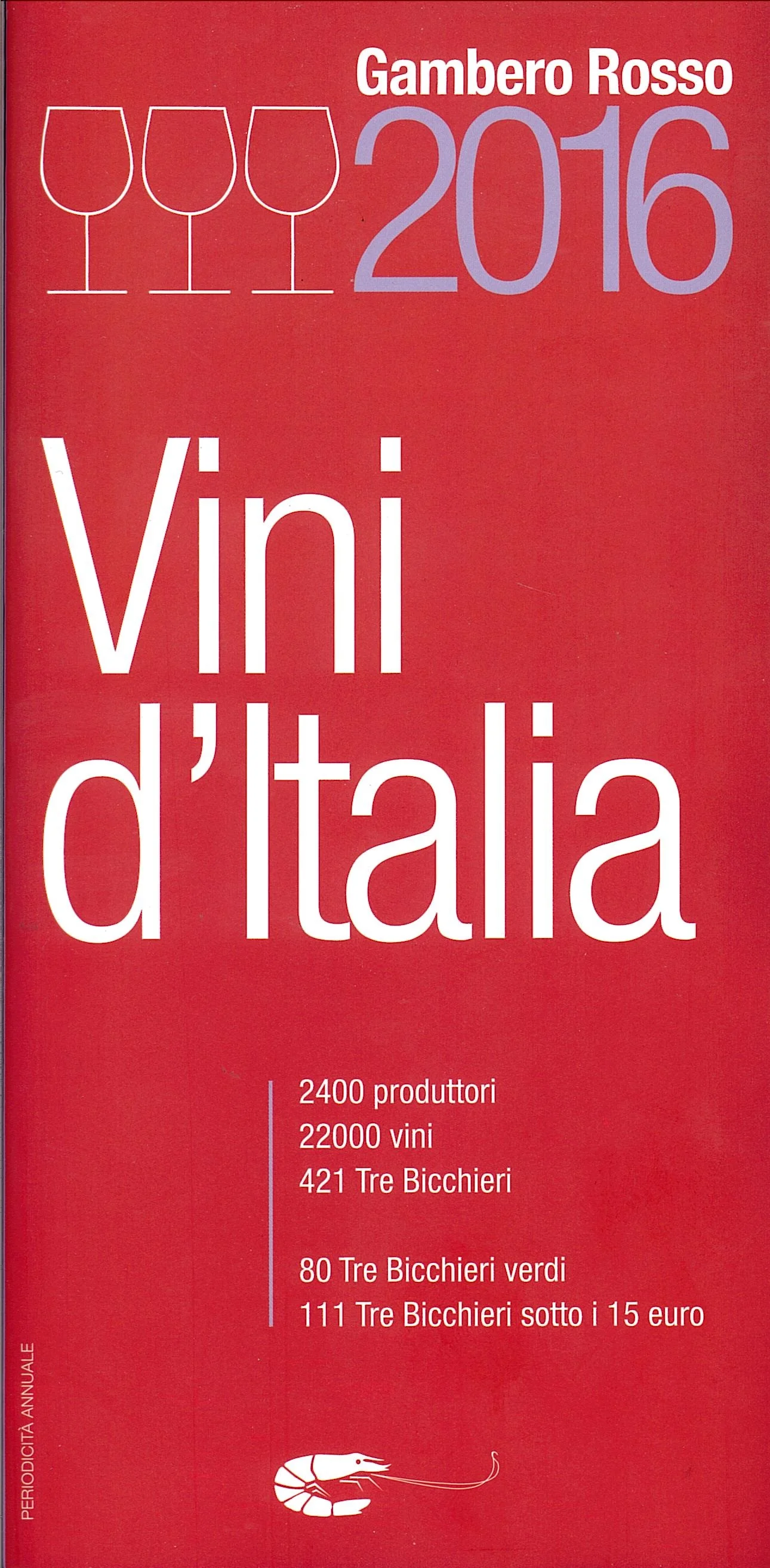Gambero Rosso Vini d'Italia 2016