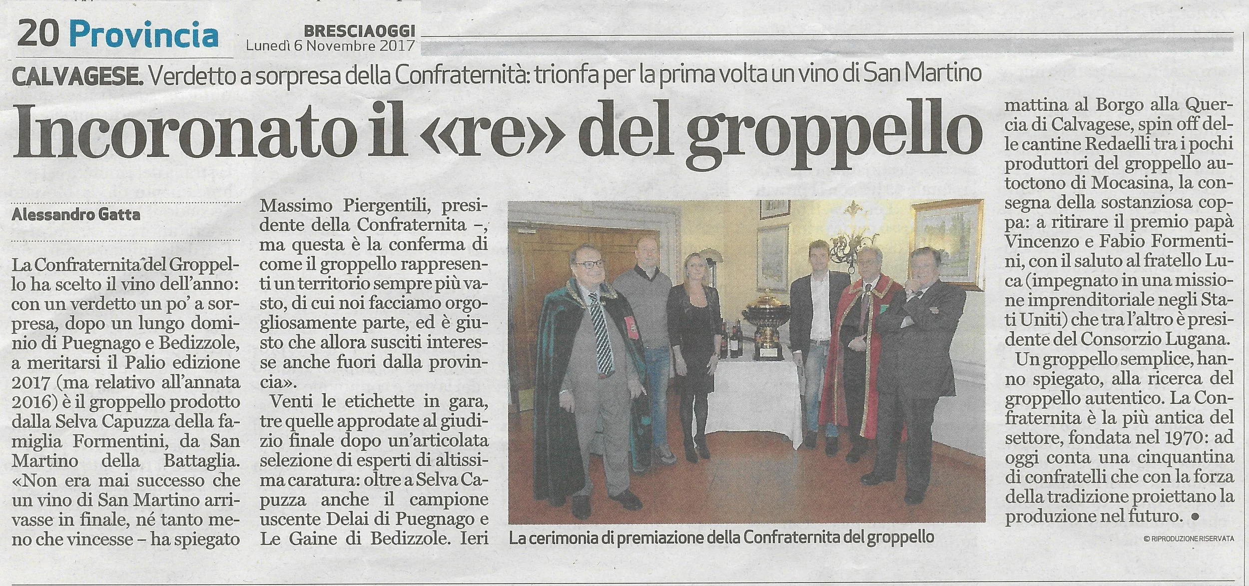 20171108_Bresciaoggi_pag. 20_Premio Groppello.jpg
