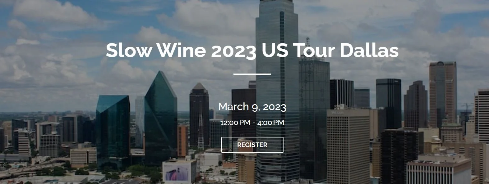 Slow Wine US Tour: Dallas