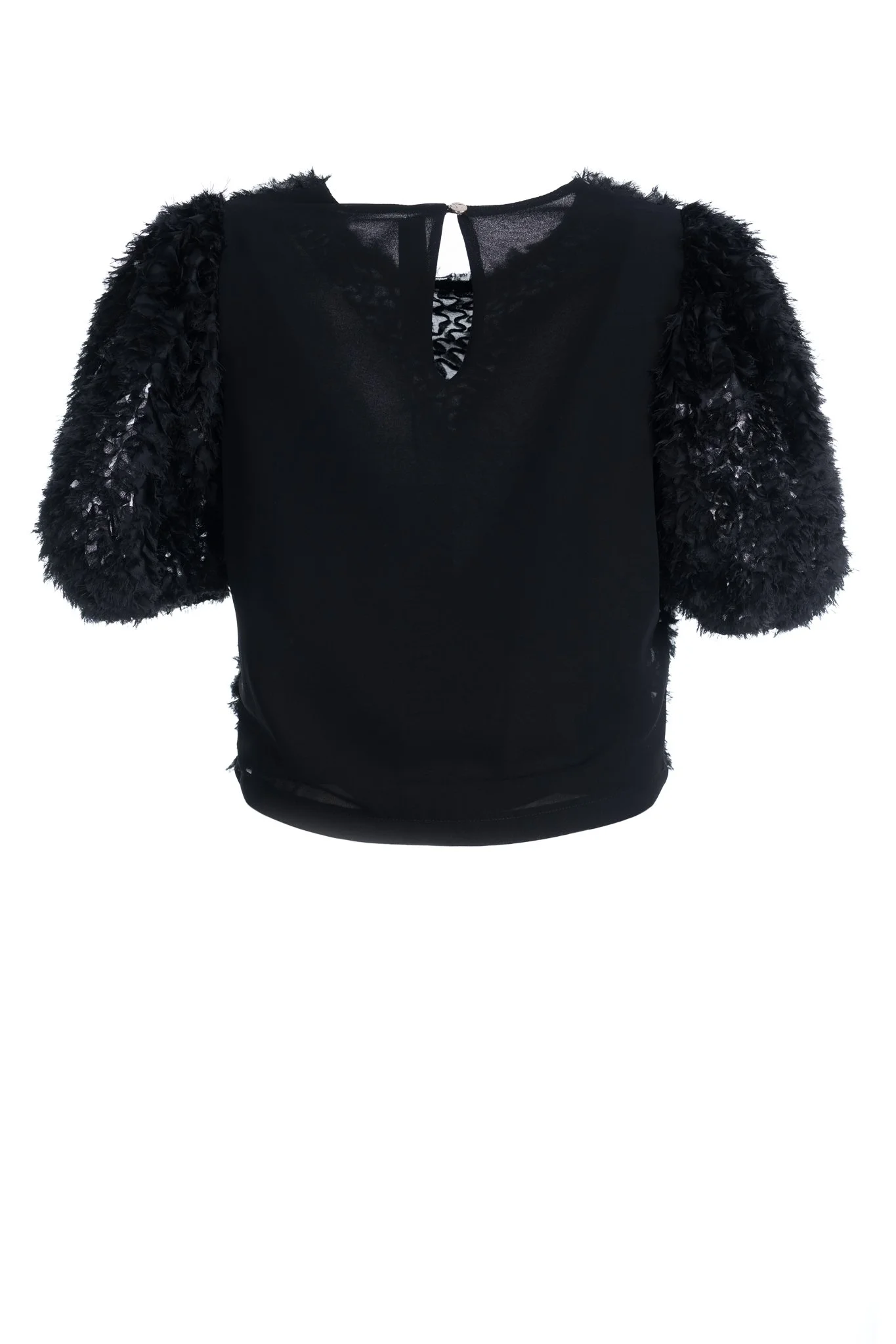 NIKKI-F74 ELEQ SHIRT BLACK 139,95 Back