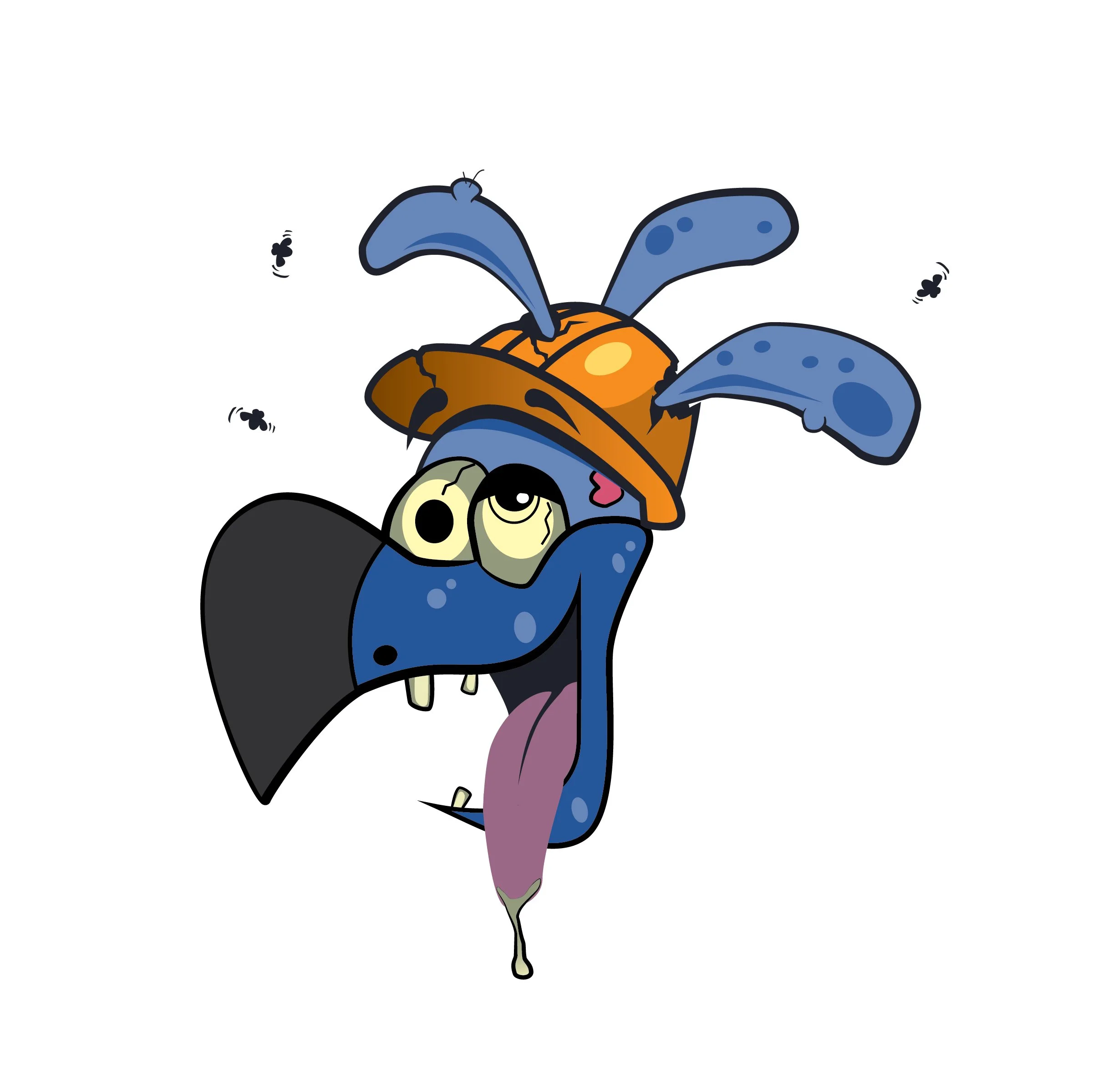 Zombie bird head collection-02.jpg