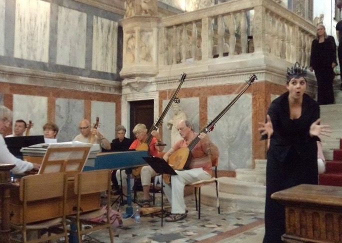 singing Consiglio in Venice 'Anima &amp; Corpo'