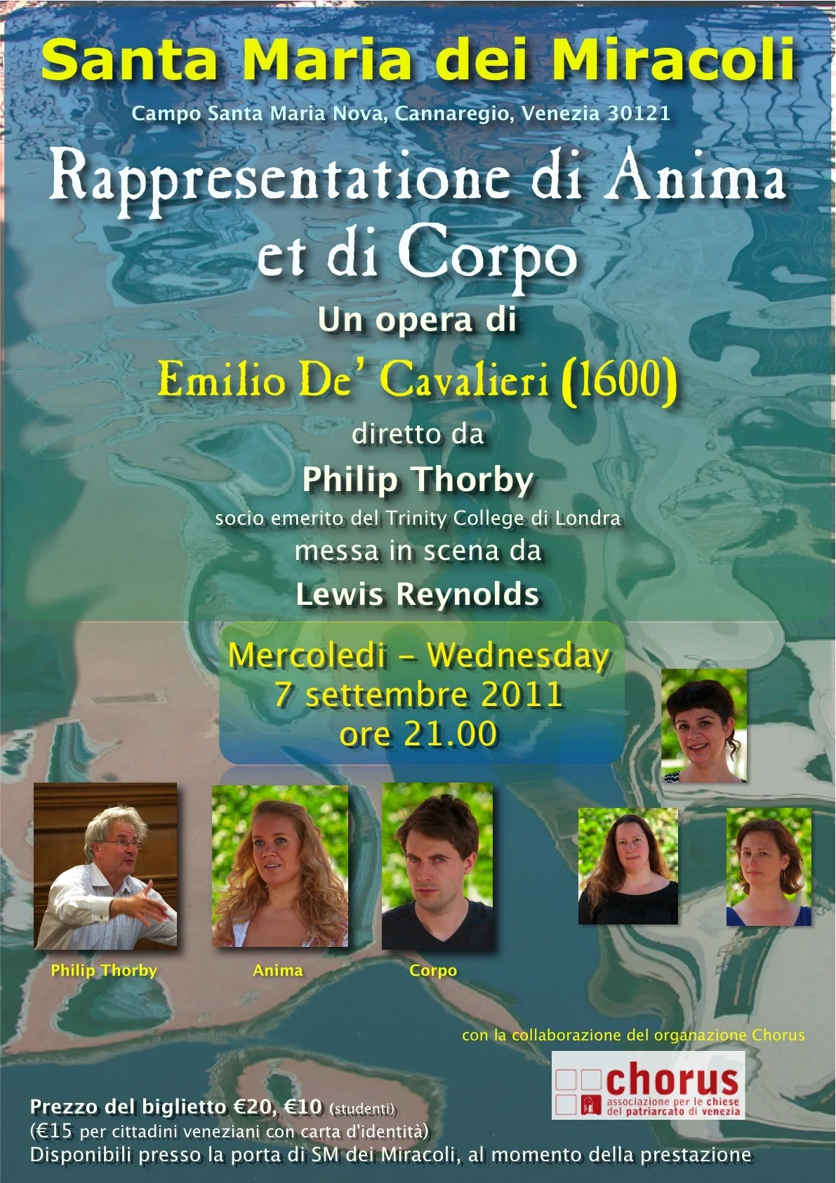Venice 'Anima & Corpo' poster