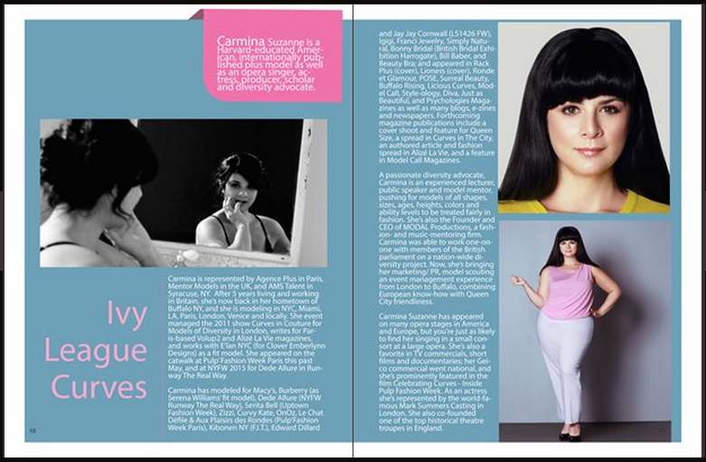 Curves Connecting In The City - magazine publications
