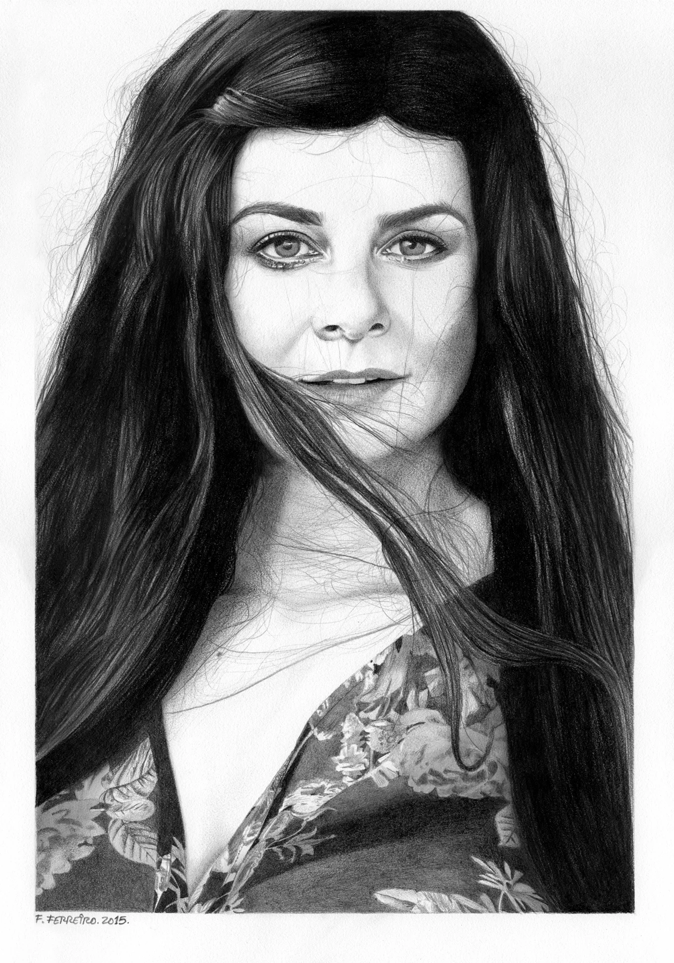 Stunning pencil portrait!