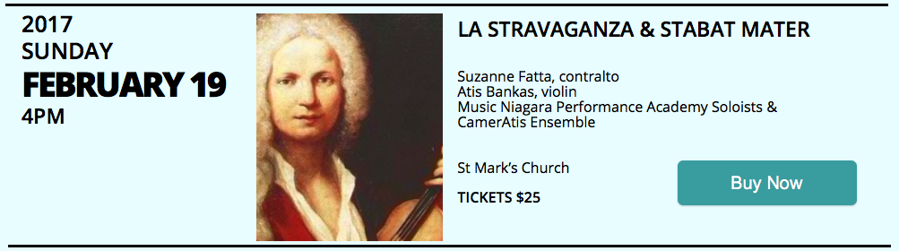 La Stravaganza & Stabat Mater ~ Vivaldi WinterFest