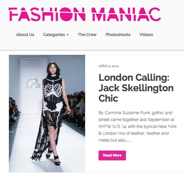 Fashion Maniac fashion week review