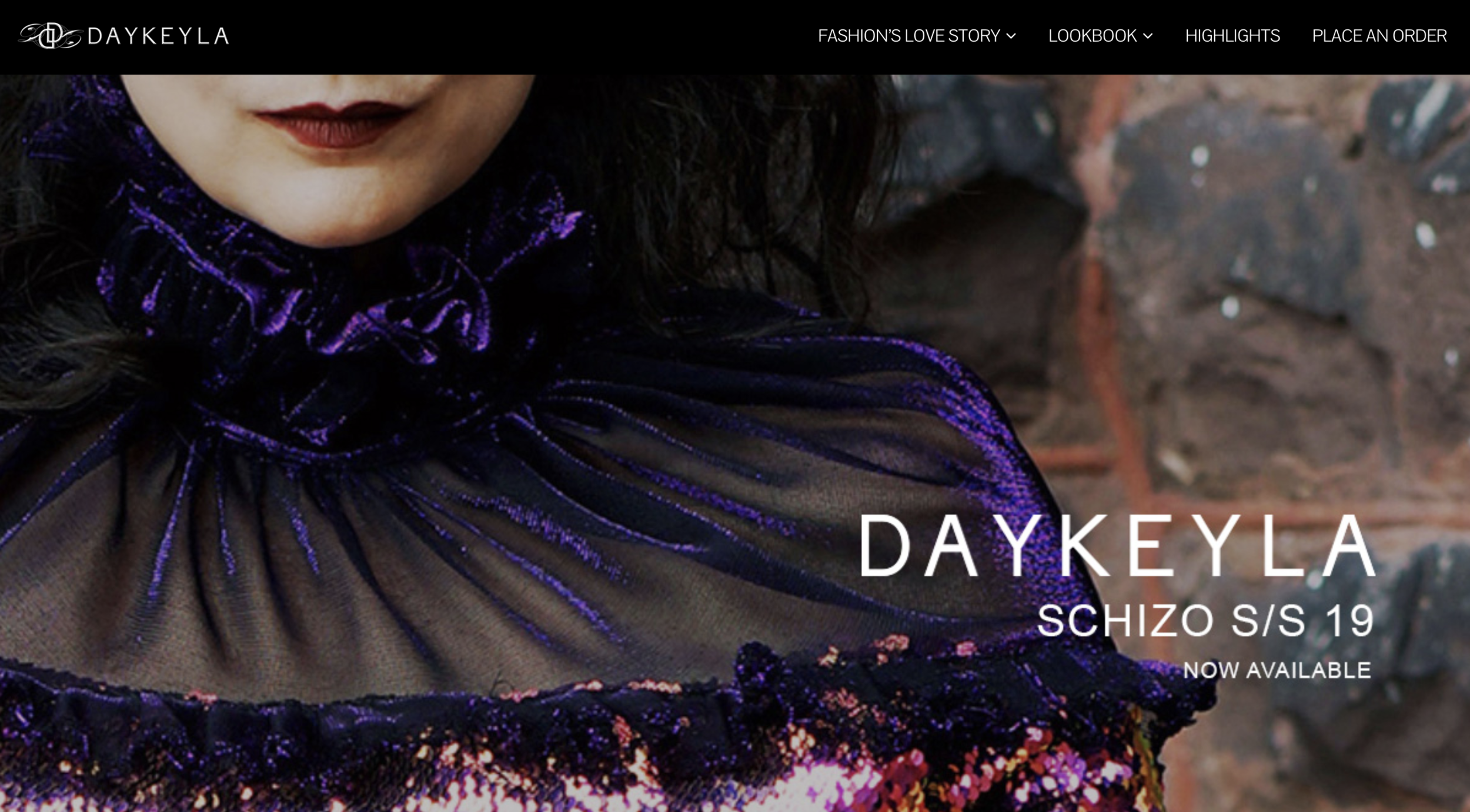 Cover of Daykeyla NYFW lookbook