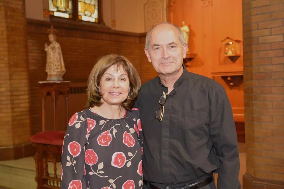 Maestra JoAnn Falletta, Buffalo Philharmonic Orchestra with Christopher Weber, Founder and Director of The Camerata di Sant’Antonio - CARNEVALDI REDUX, June 9 2019, Church of the Assumption, Buffalo NY ~ photo Katherine Kenwell Cich