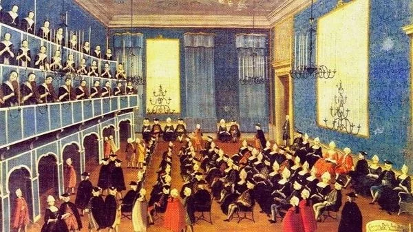 The Girls Behind the Grilles ~ While Venetian pitch was high (A 465), we currently perform at A440