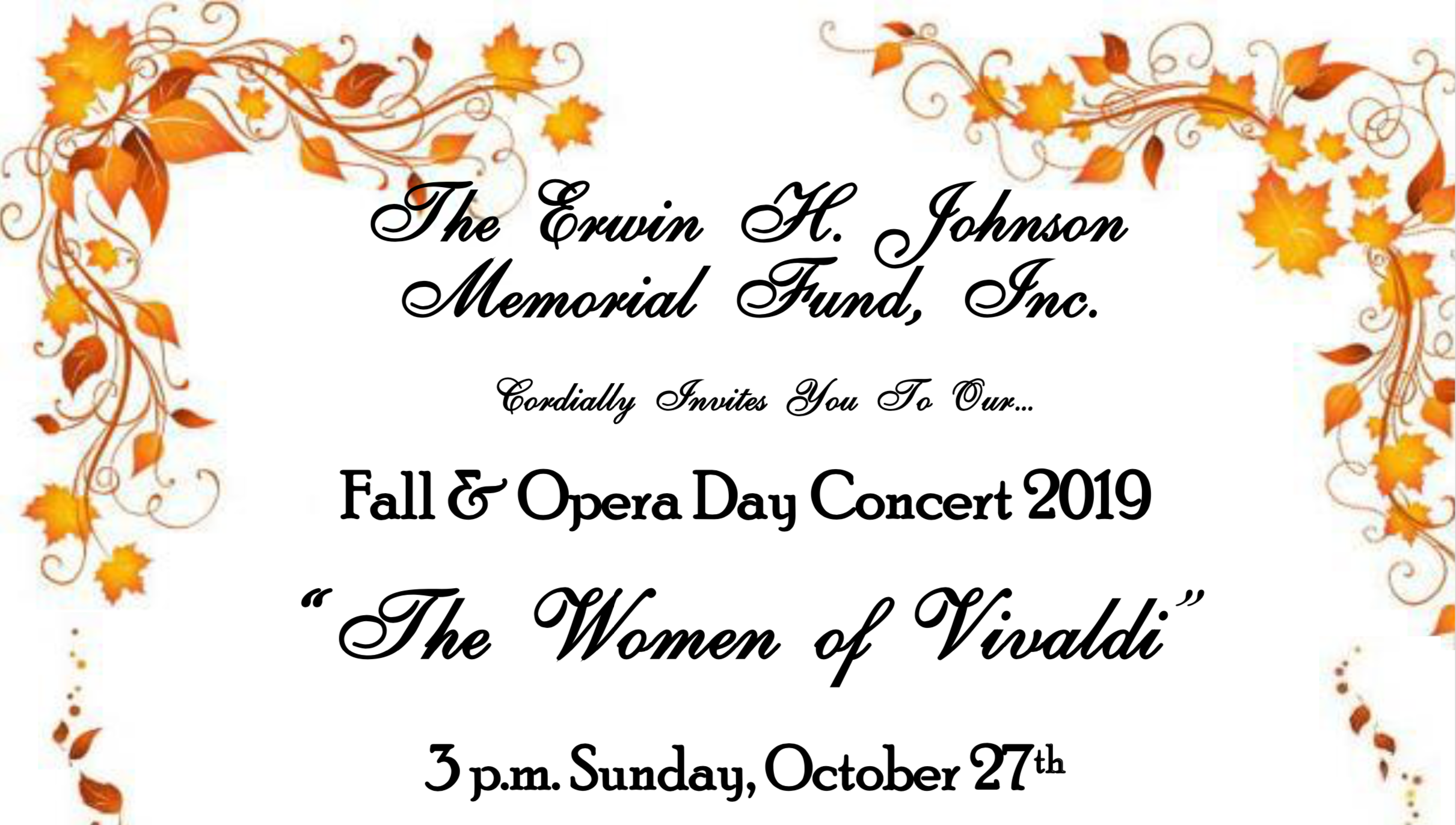 Women of Vivaldi at National Opera Day