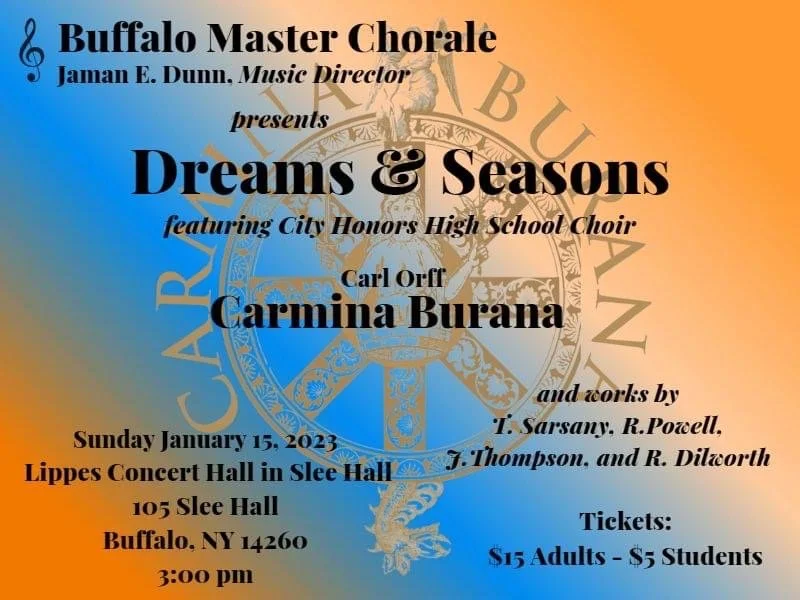 Buffalo Master Chorale: Dreams &amp; Seasons