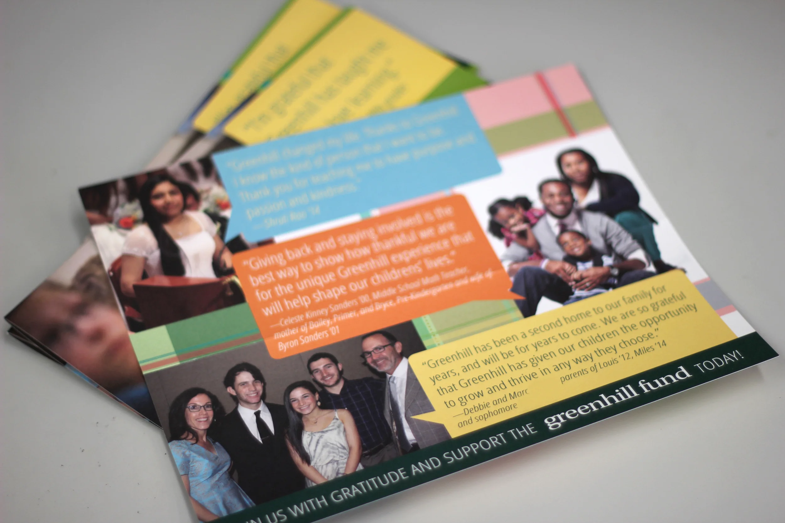 Gratitude themed appeal  |  2015