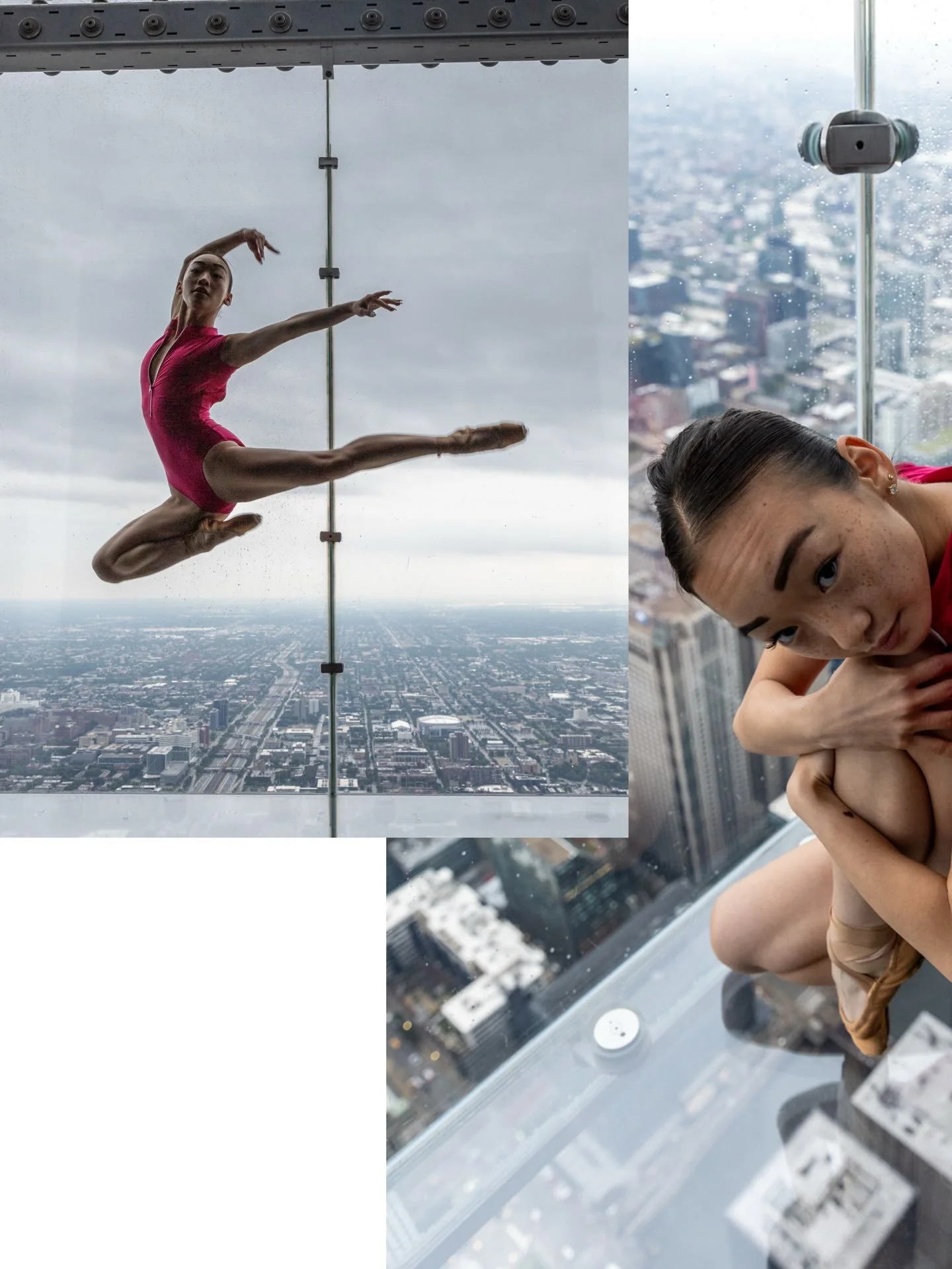 Venue: @skydeckchicago @chicago 
Dancer: @meganlchiu @thechiucollection 
Photographer: @katstiennon @katstiennonphoto