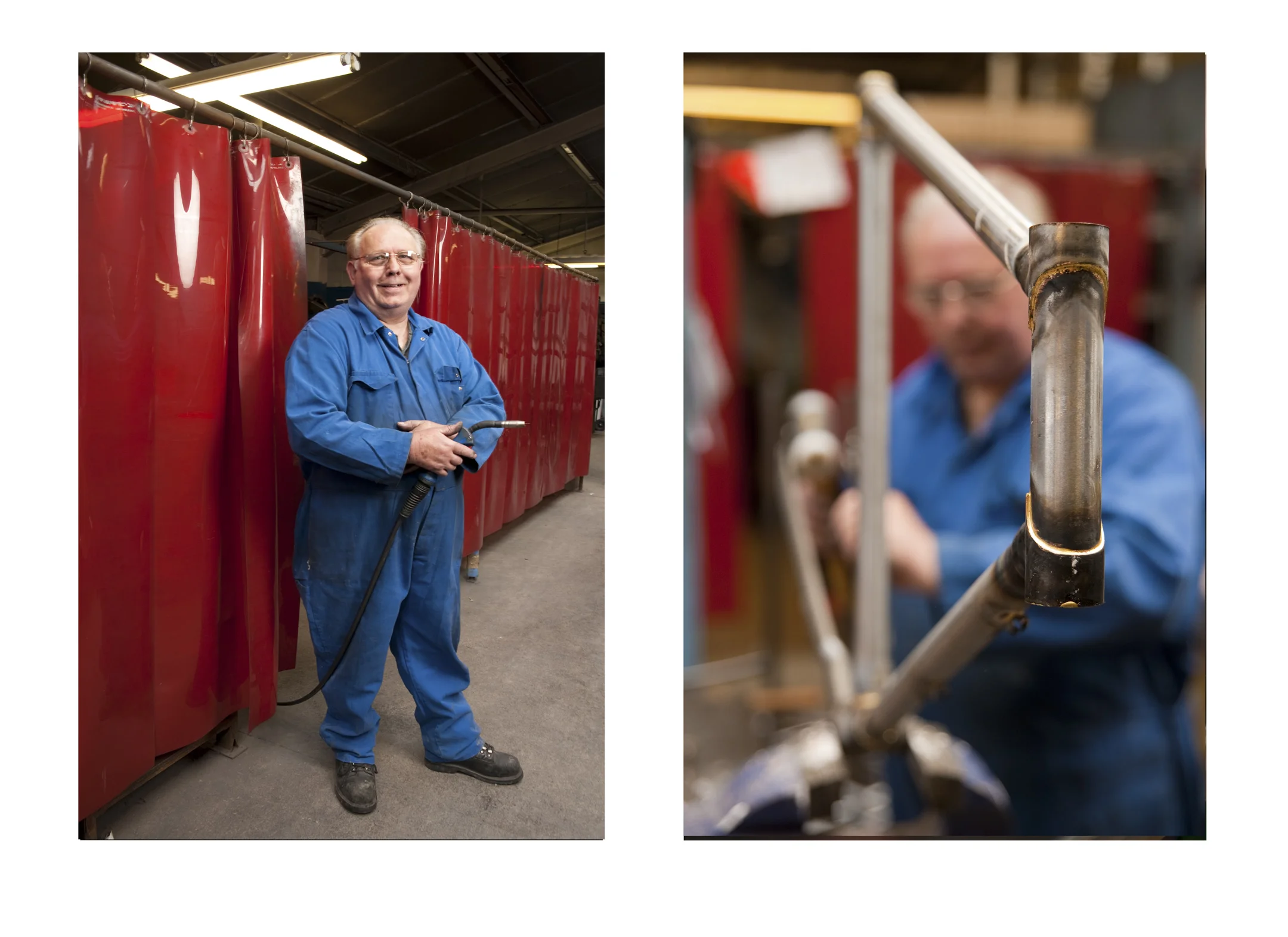 Frank Broadhurst, Welder/Brazer , Pashley Cycles