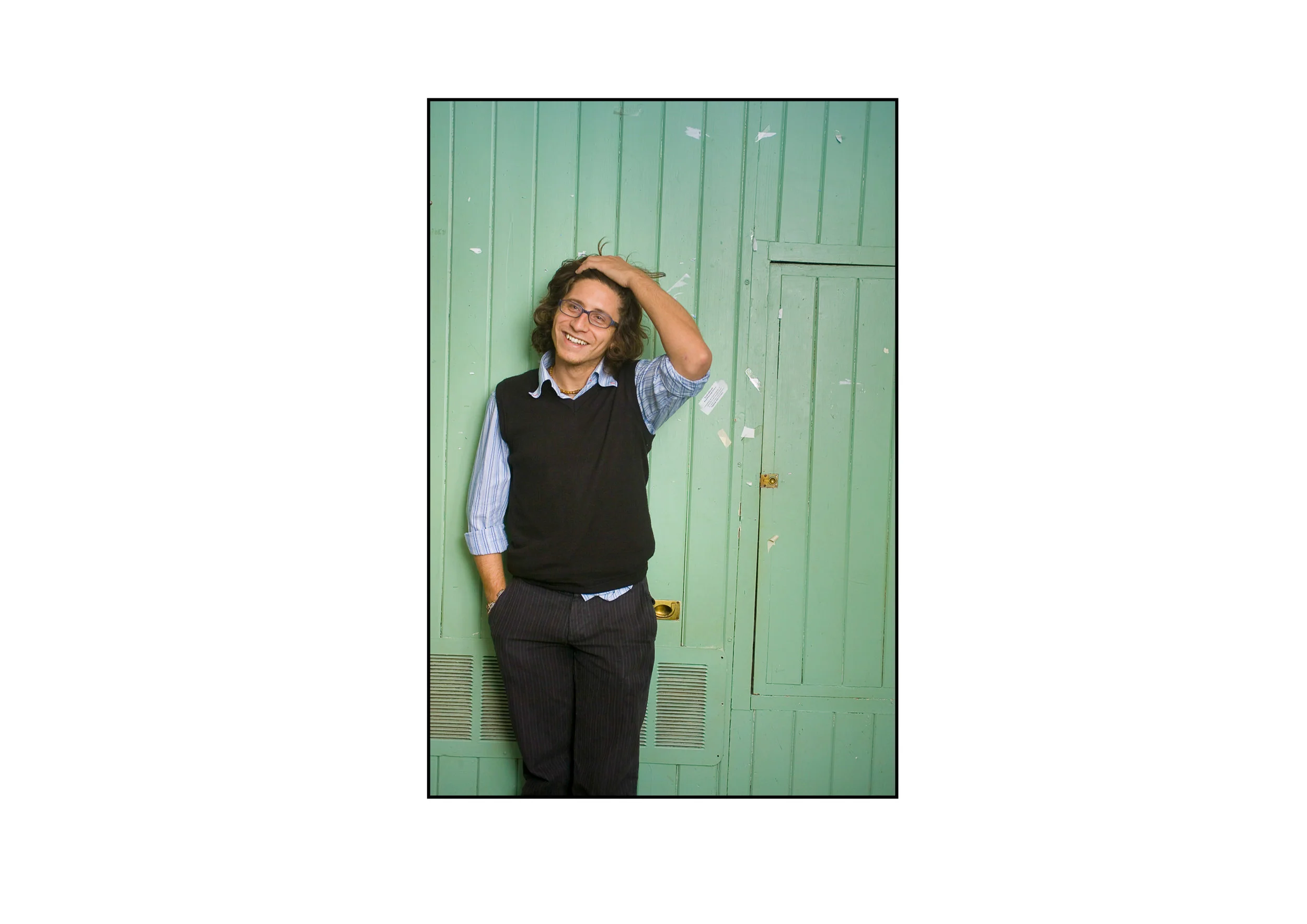 Man & Green Door, Goldsmiths College, London