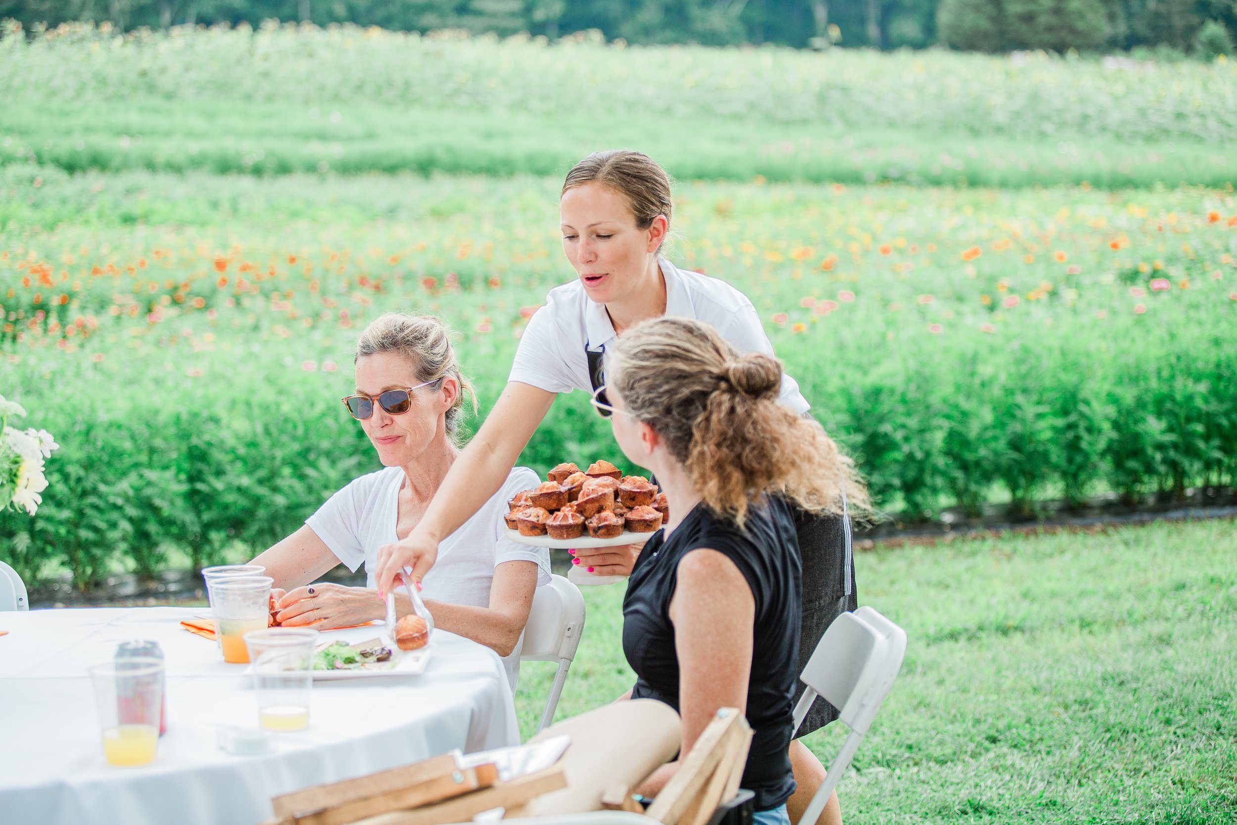 Lunch in the Field at BLOOM