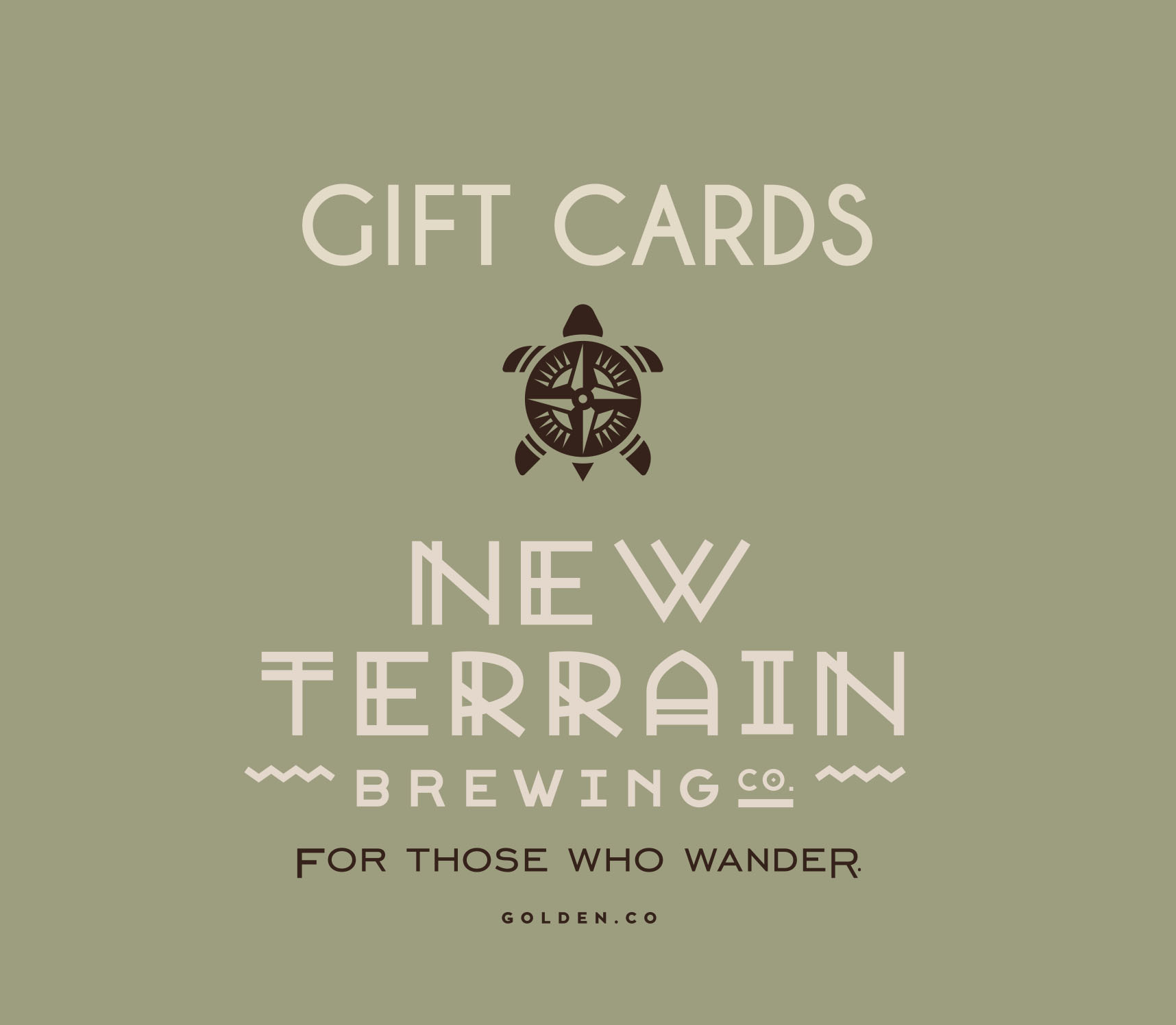 Gift Card — New Terrain Brewing Company