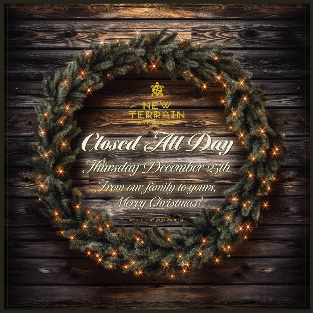 CLOSED ALL DAY - Merry Christmas!