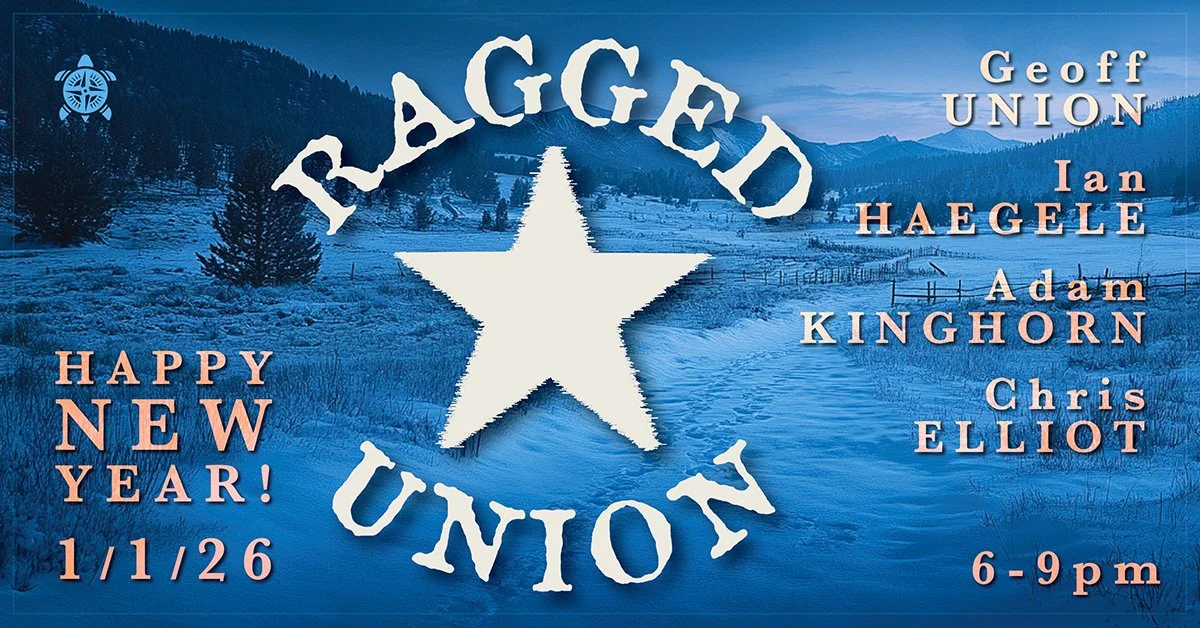 Ragged Union, January 1, Free, Thursday Night, Live Music