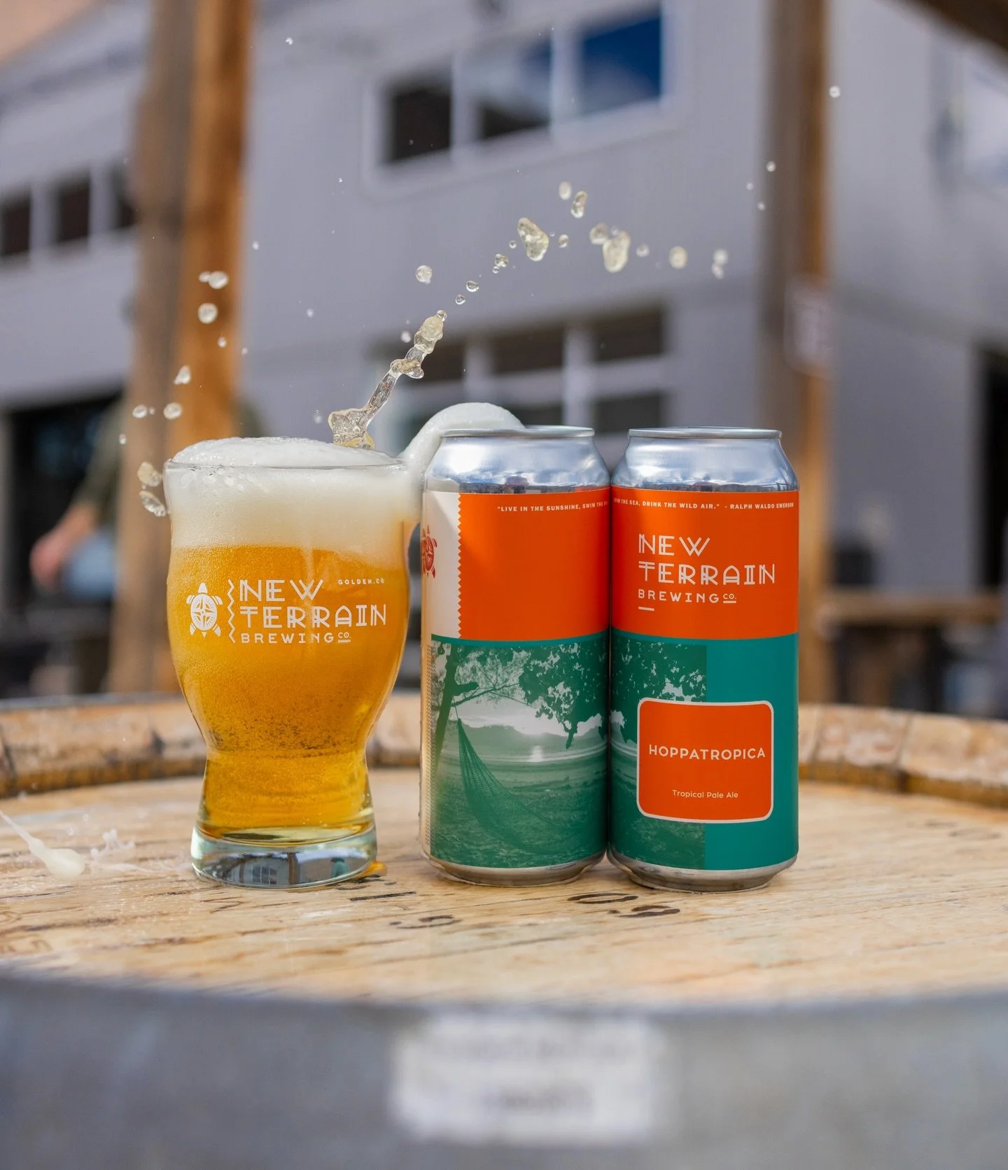 🏝️ Hoppatropica - Tropical Pale Ale 🏝️

Brewed with Citra, Amarillo, and Nectaron hops, Hoppatropica is pure island escape. Citra flashes intense citrus flavors and aromas, Amarillo drips with juicy tangerine and light stone fruit, and Nectaron sur