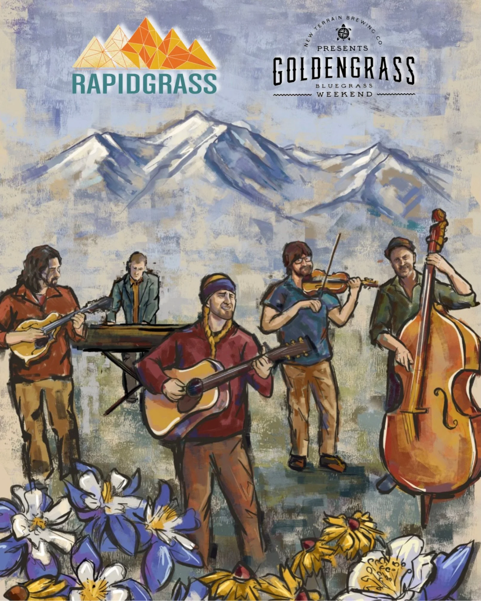 Goldengrass Bluegrass Weekend: Rapidgrass

@Rapidgrass blends lightning-fast bluegrass with gypsy jazz, swing, and mountain-born energy into a sound they&rsquo;ve even coined &ldquo;rapidgrass.&rdquo; Known for high-speed musicianship and adventurous