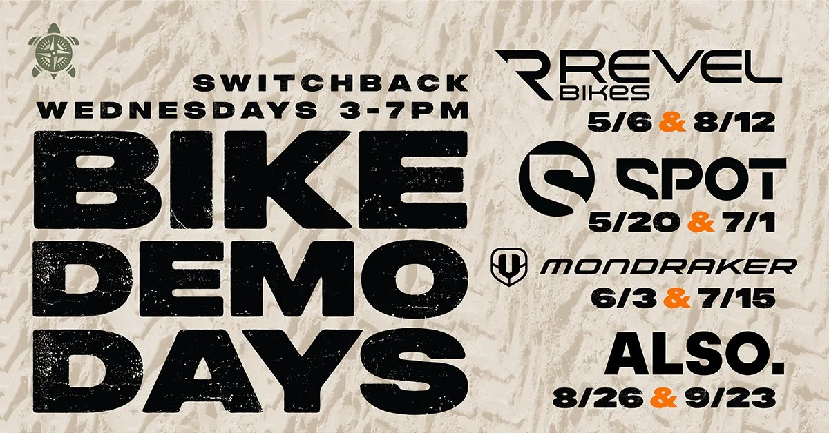 Bike Demo Days at New Terrain Brewing w/ Revel Bikes, Spot, Mondraker, and ALSO. Multiple Dates in 2026.