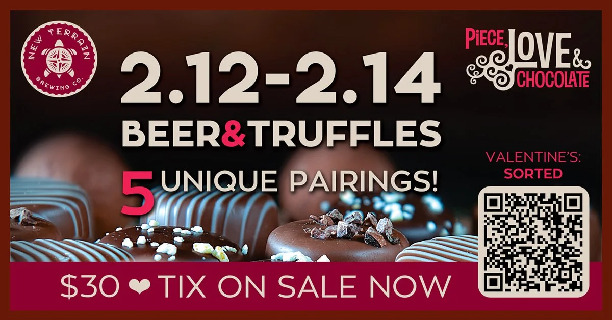 Valentines Day Chocolate Truffle and Beer Pairing