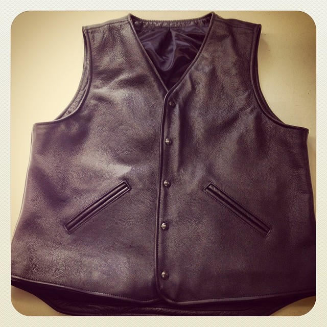 Men's Leather Vest — Cal-Leather Jackets
