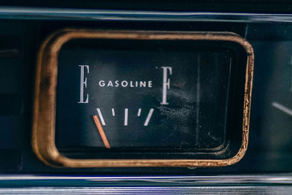 Emtpy Gas tank Guage
