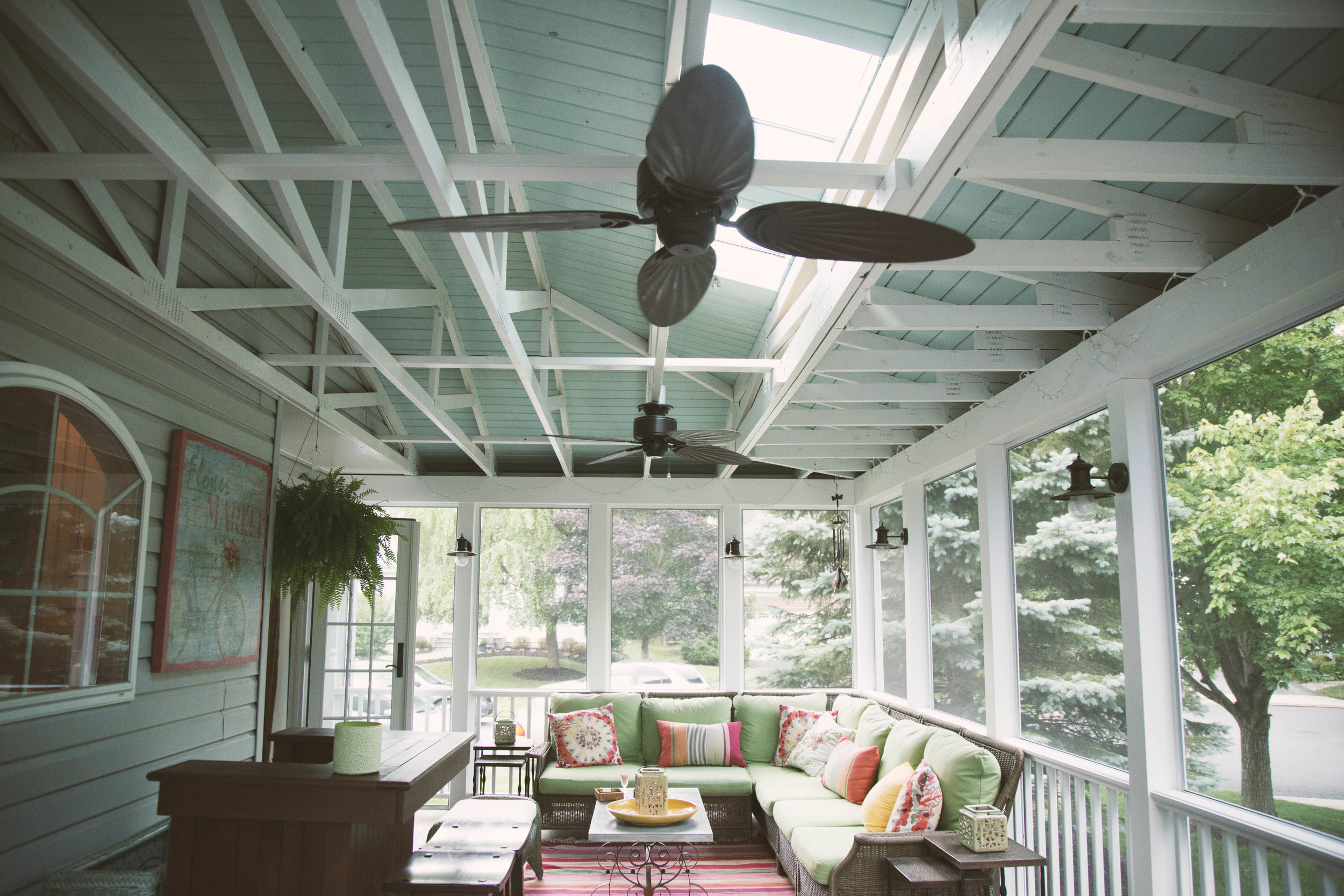 All AZEK Screened Porch